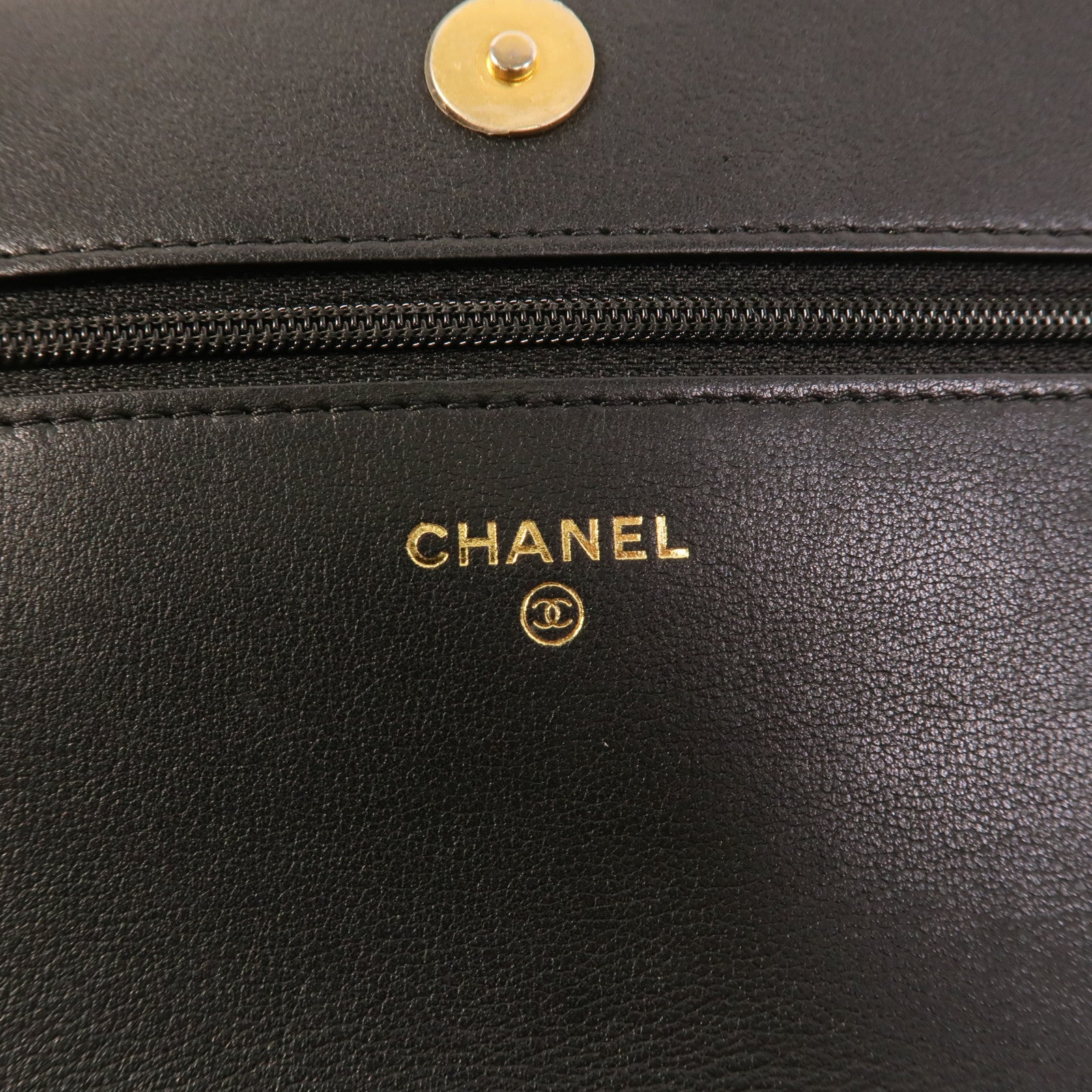 CHANEL 羊皮皮革Pearl Wallet On Chain肩背袋