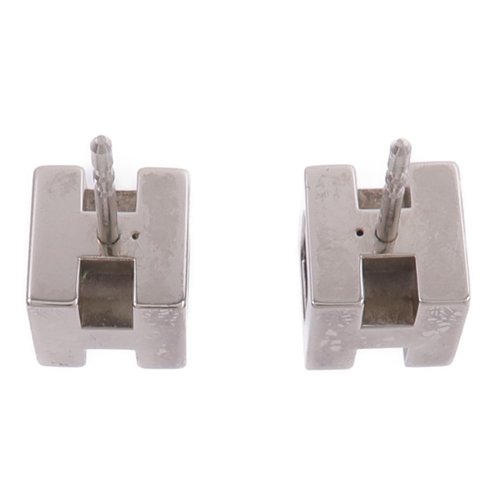 HERMES 金屬Cage d'H Earrings耳環