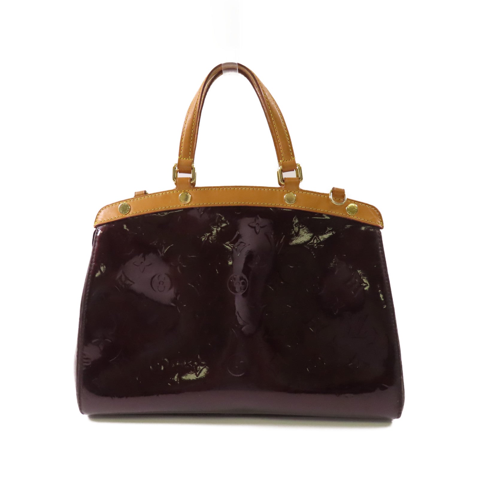 LOUIS VUITTON Vernis Blair MM金扣手挽肩背兩用袋