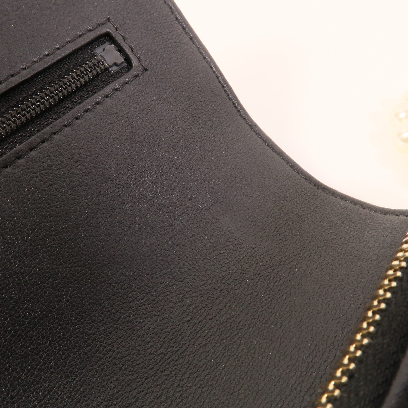 CHANEL 羊皮皮革Pearl Wallet On Chain肩背袋