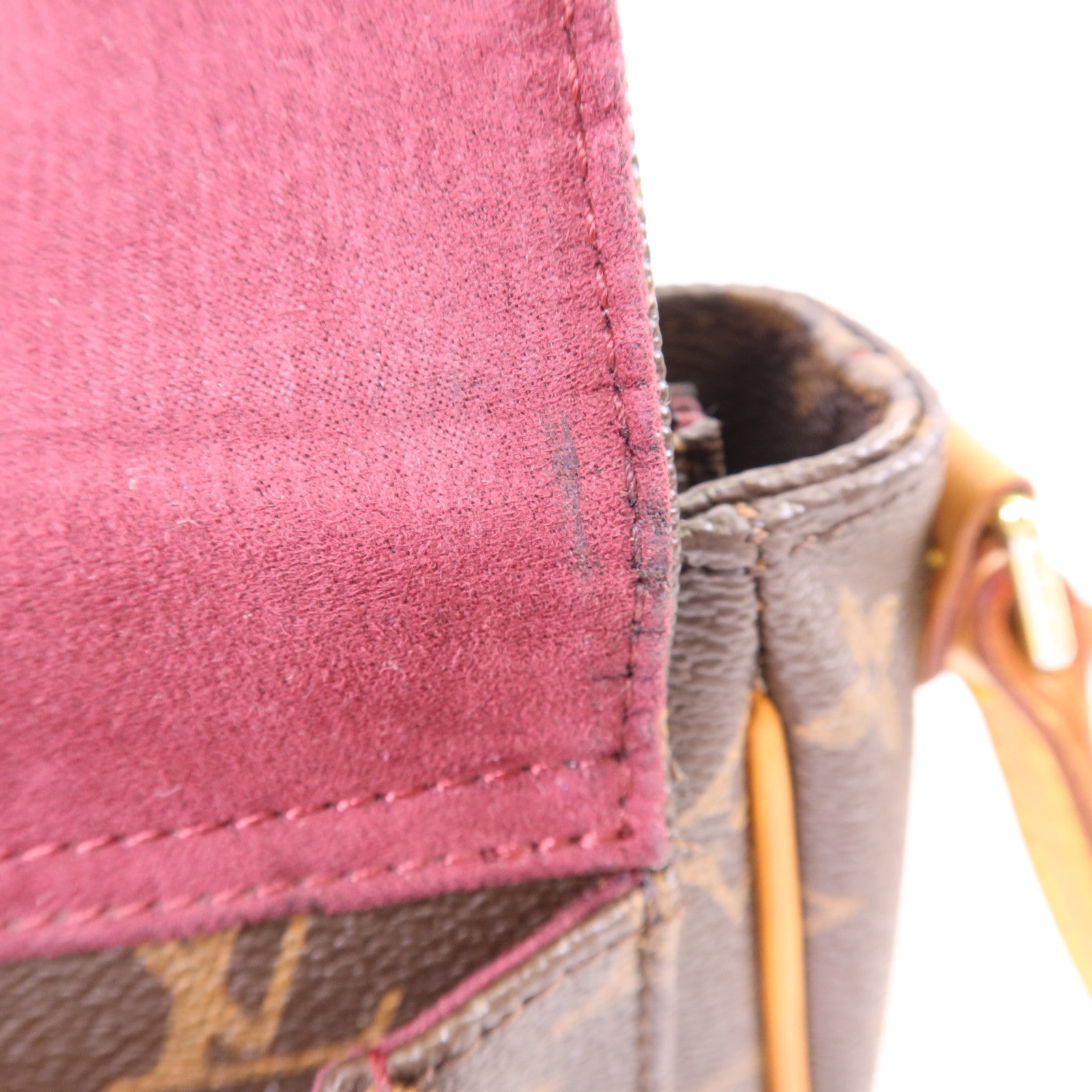 LOUIS VUITTON Monogram Vivacite PM金扣肩背袋