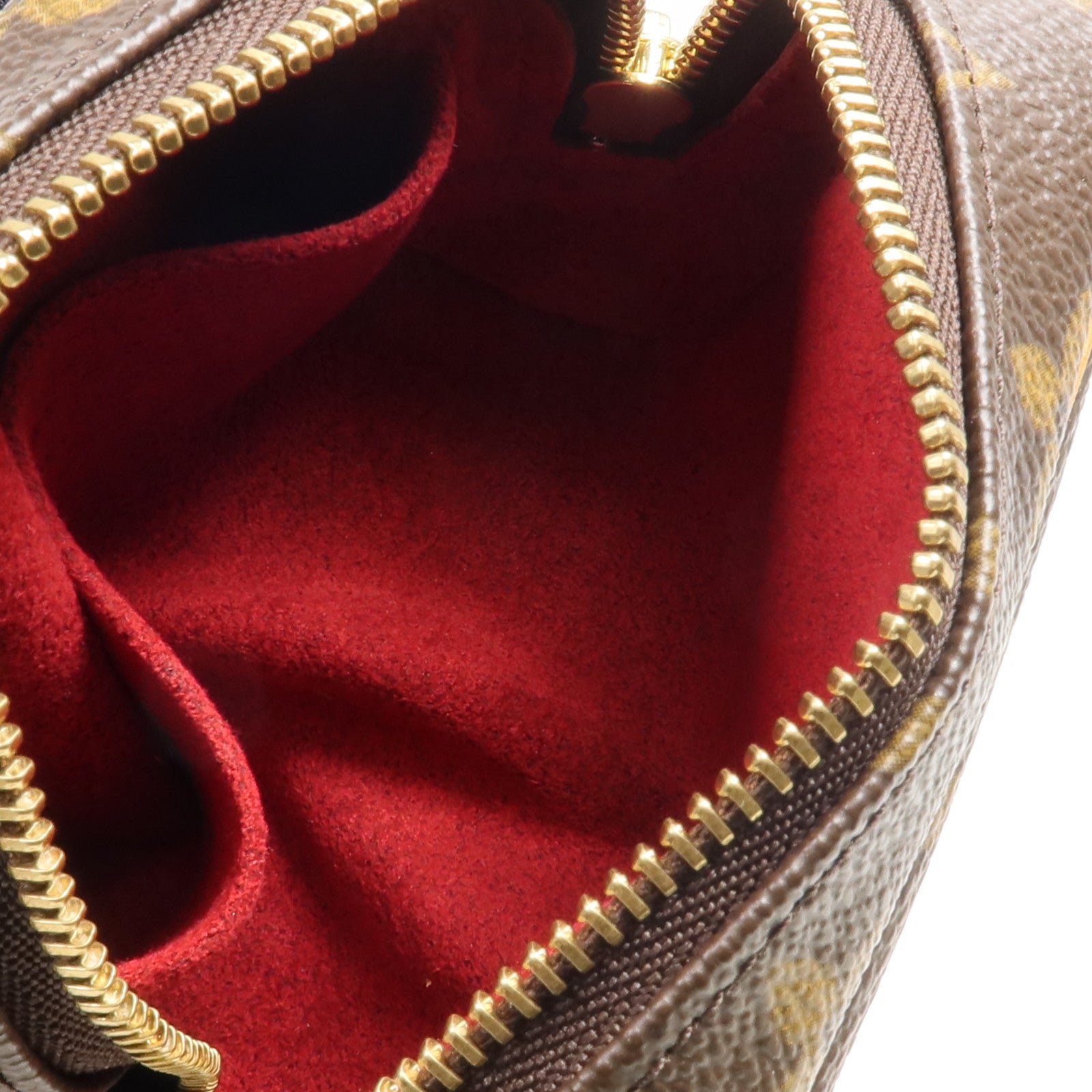 LOUIS VUITTON Monogram Trousse Wapity Pouch金扣手拿包