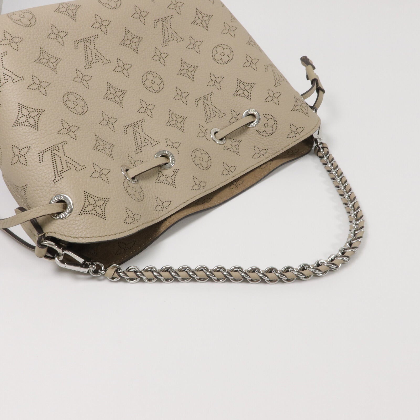 LOUIS VUITTON Mahina皮革Bella手挽肩背兩用袋