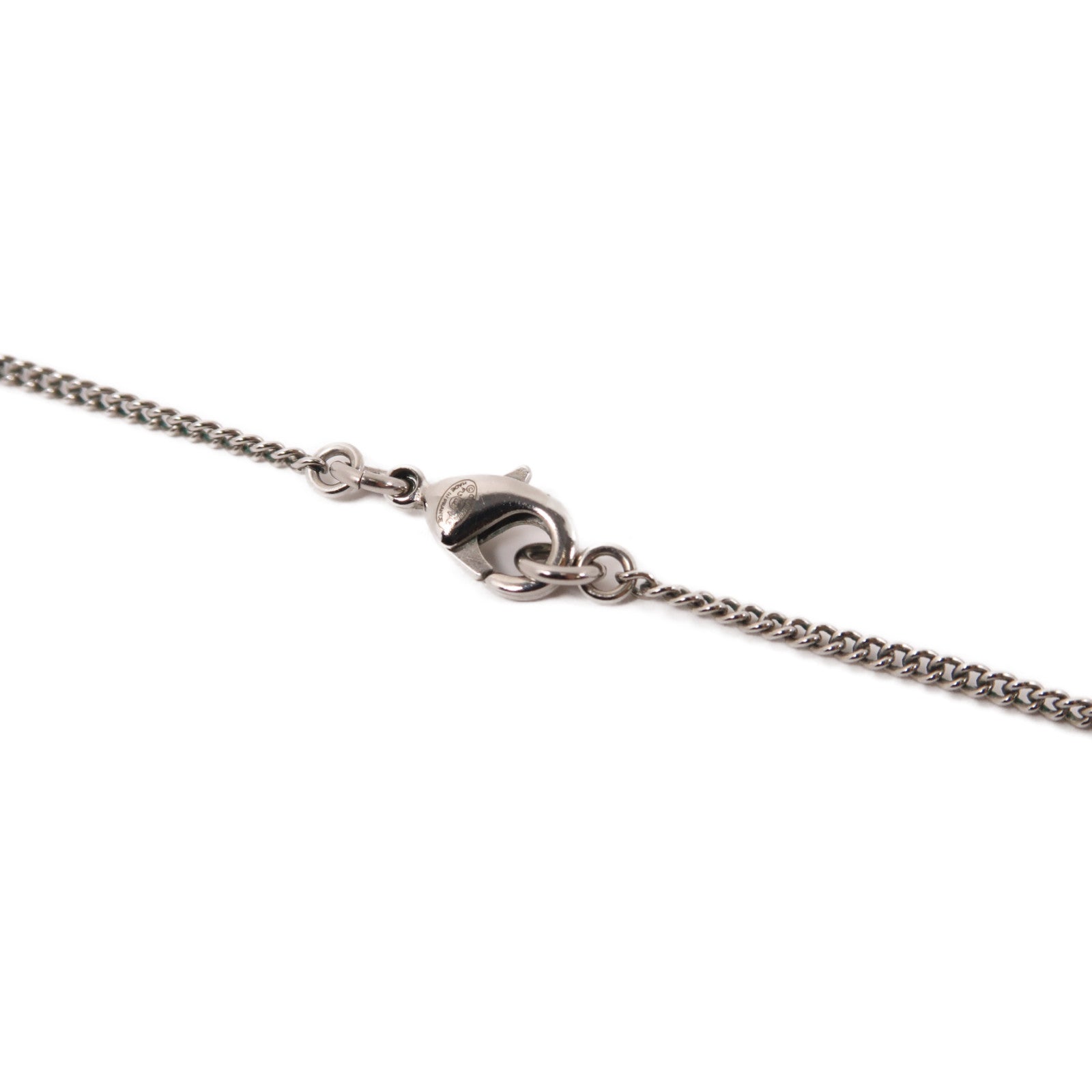 CHANEL 金屬Necklace項鍊銀色