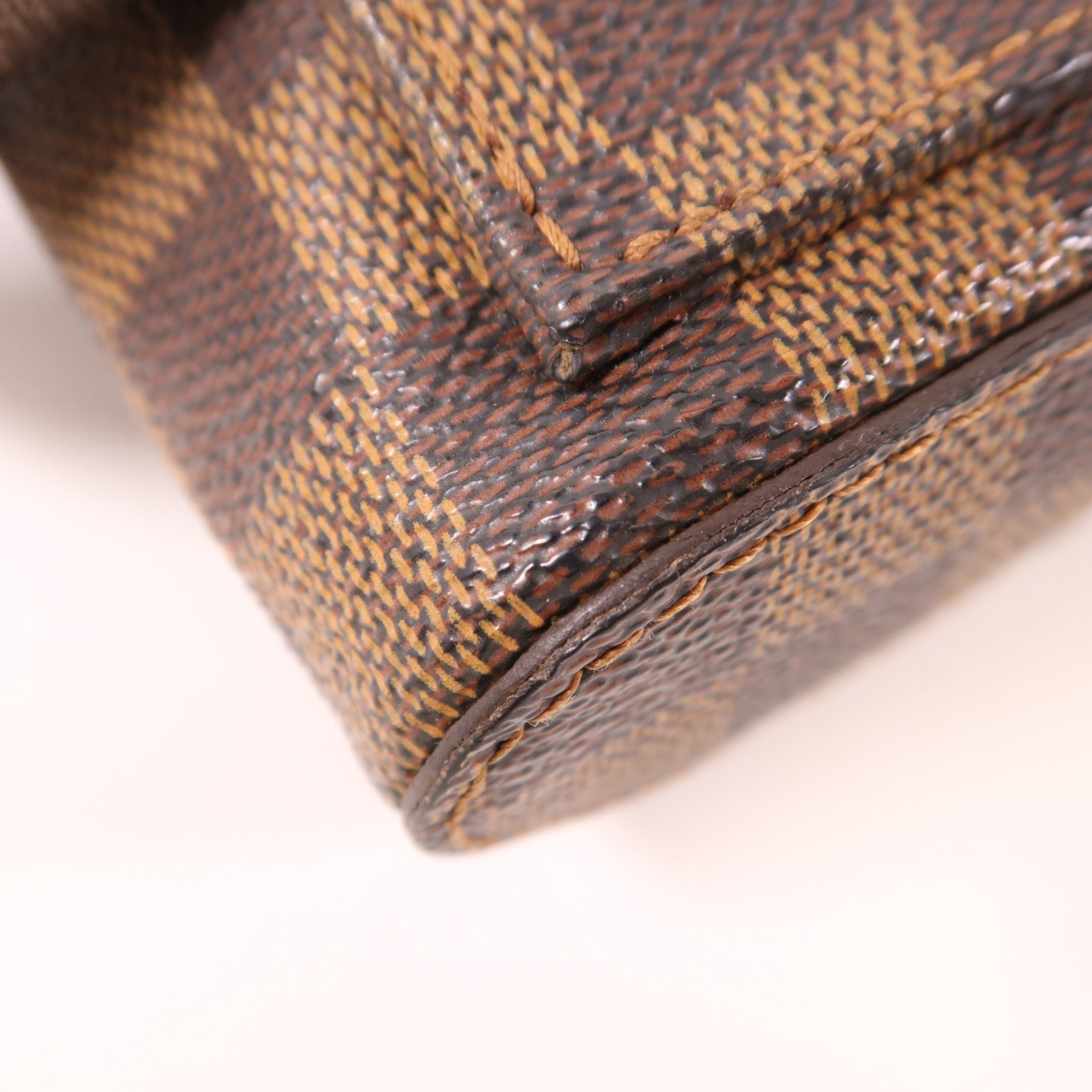 LOUIS VUITTON Damier Geronimos金扣腰包