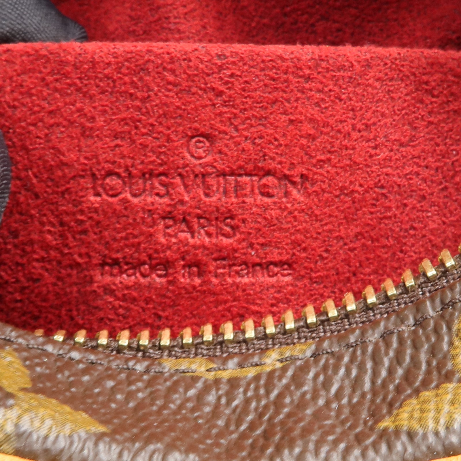 LOUIS VUITTON Monogram Trousse Wapity Pouch金扣手拿包