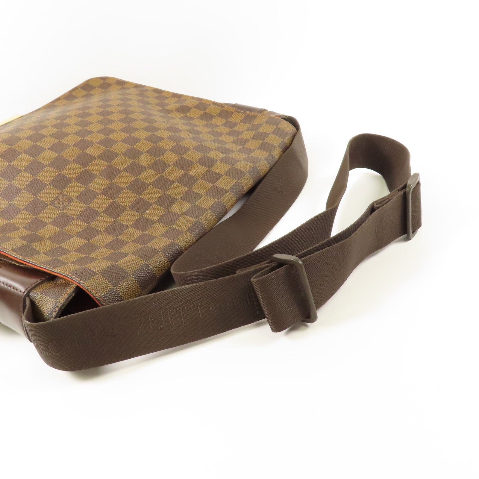 LOUIS VUITTON Damier Bastille金扣肩背袋