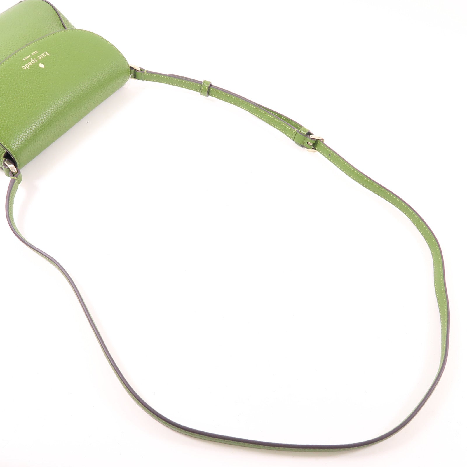 Kate Spade 牛皮皮革Shoulder Bag銀扣肩背袋