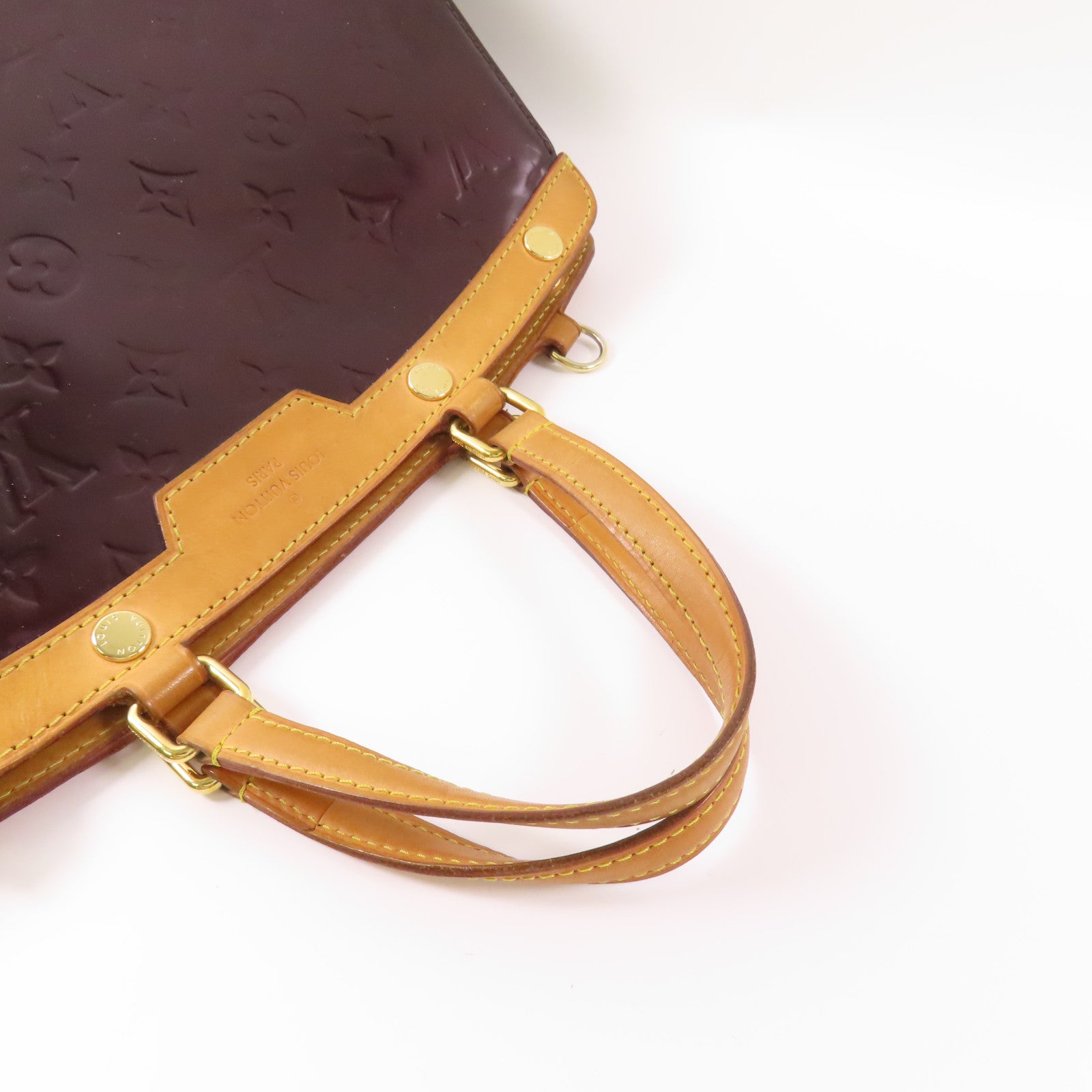 LOUIS VUITTON Vernis Blair MM金扣手挽肩背兩用袋