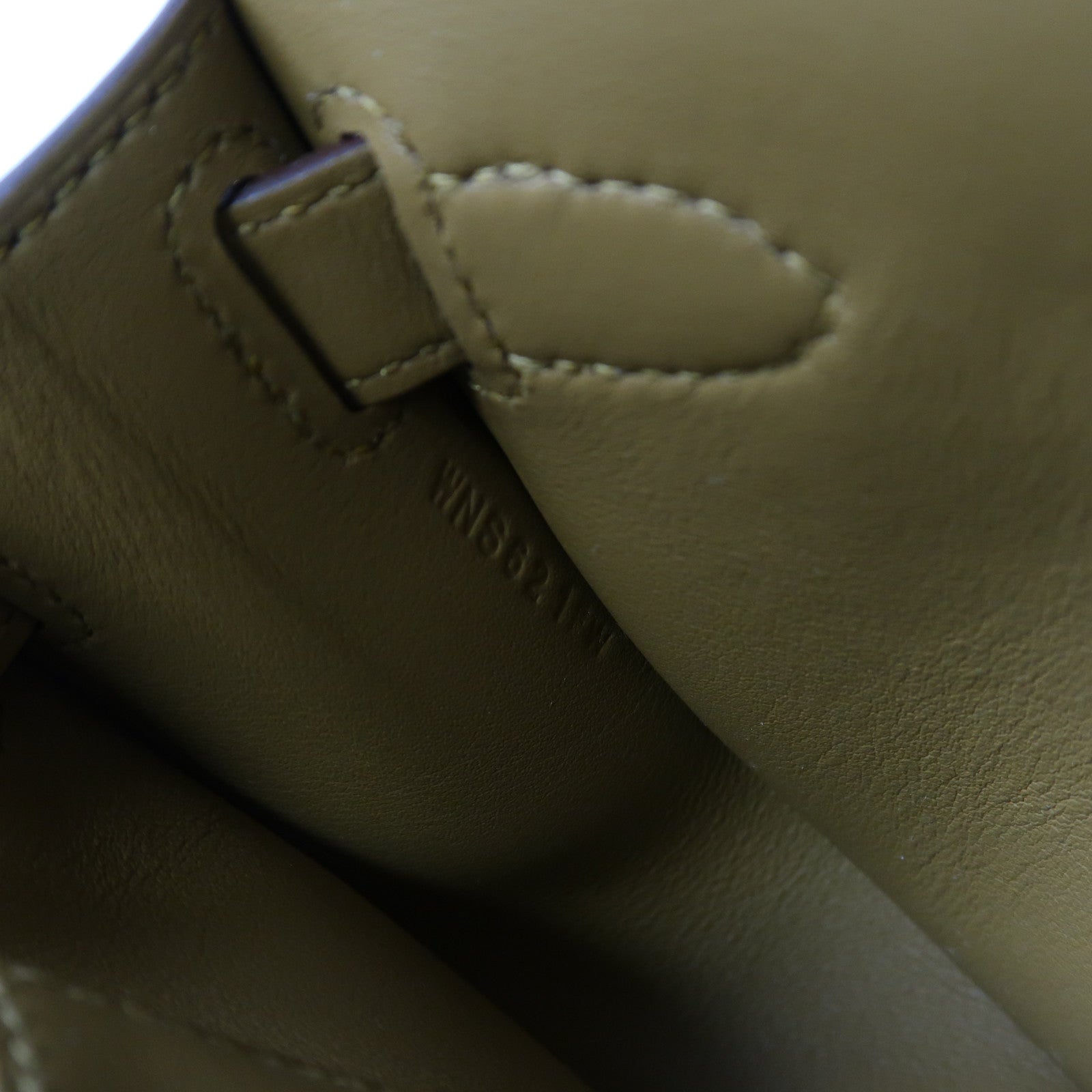 HERMES 【Hermes Fair】Swift皮革Mini Jypsiere金扣肩背袋Bronze