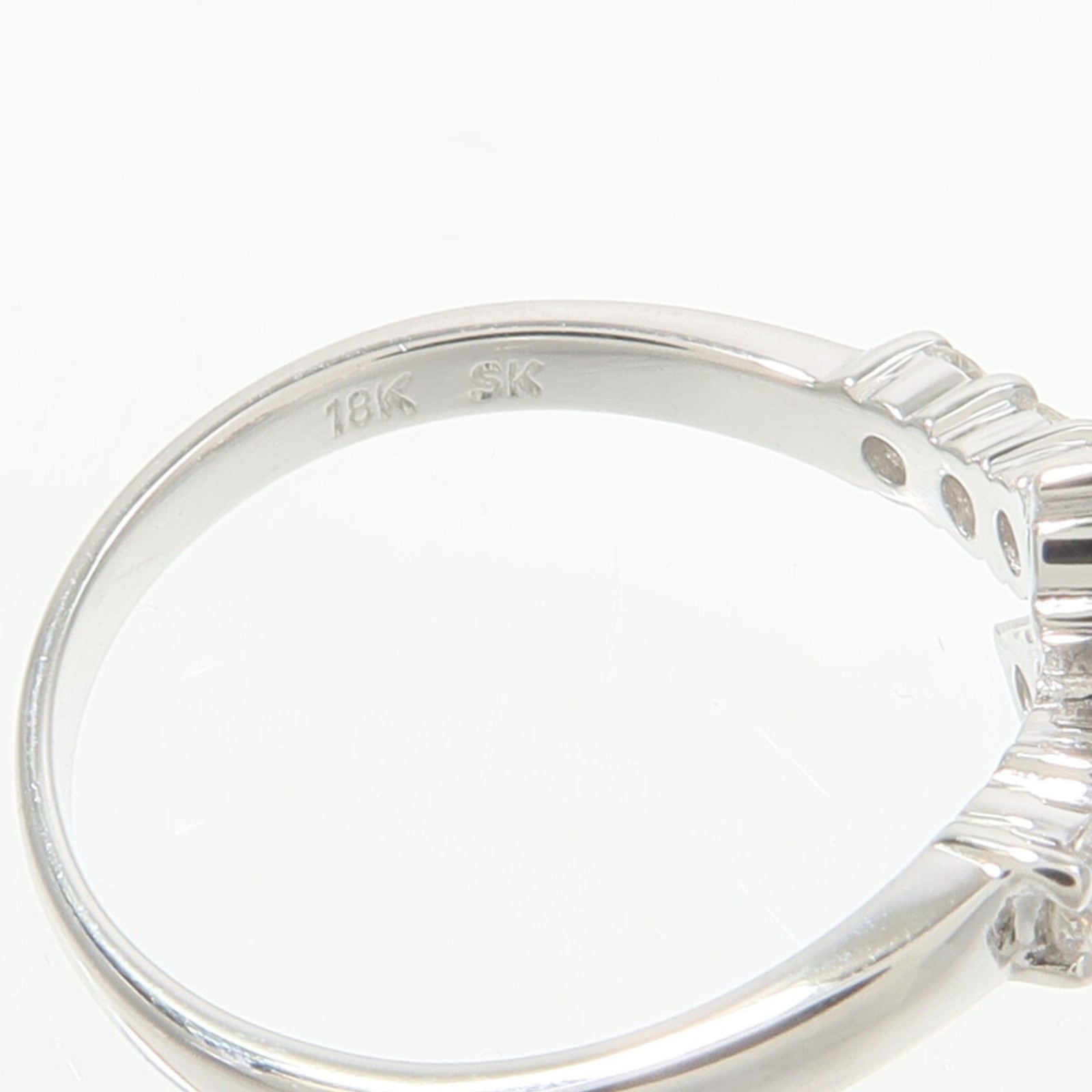 JEWELRY 18K白金Diamond Ring鑽石戒指