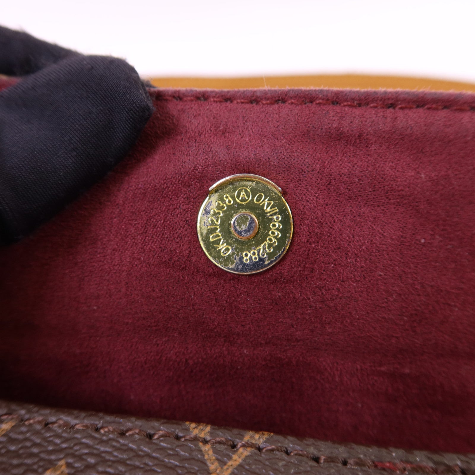 LOUIS VUITTON Monogram Vivacite PM金扣肩背袋