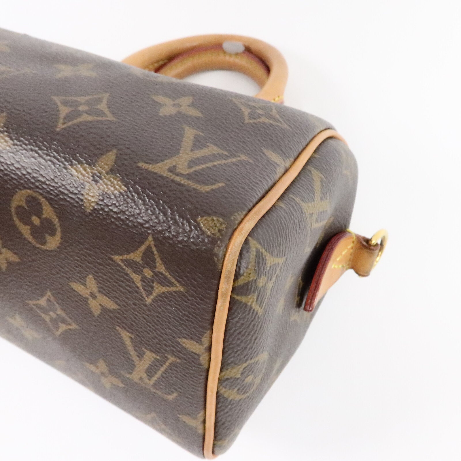 LOUIS VUITTON Monogram Speedy Bandouliere 20金扣手挽肩背兩用袋