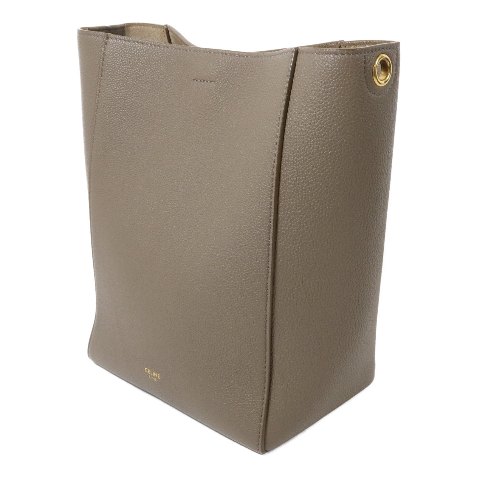 CELINE 牛皮皮革Sangle Bucket Small肩背袋