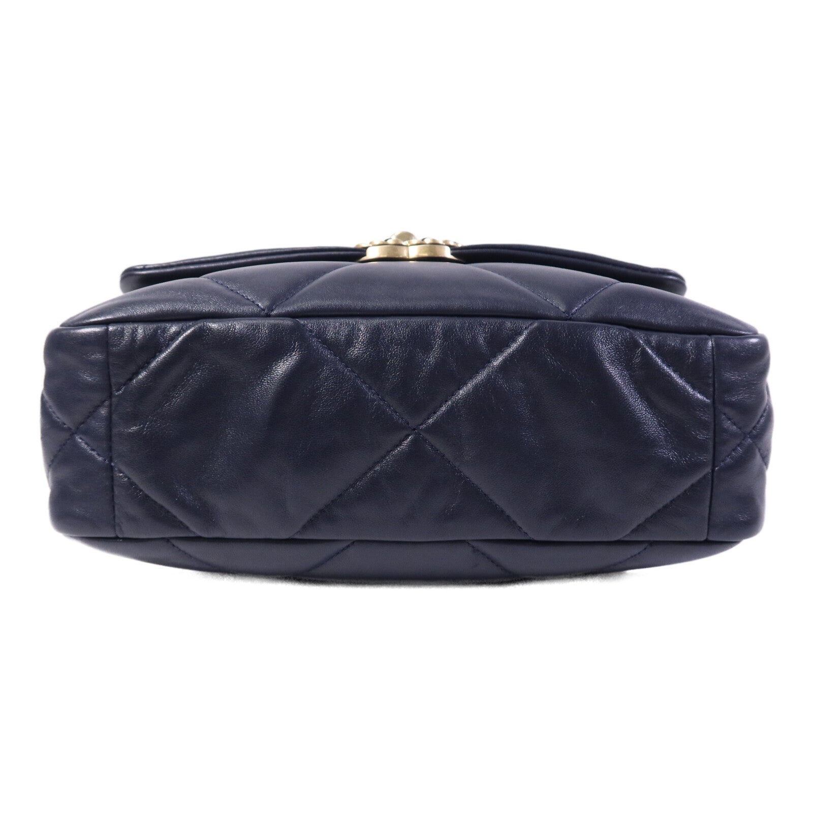 CHANEL 羊皮皮革19Bag Small手挽肩背兩用袋