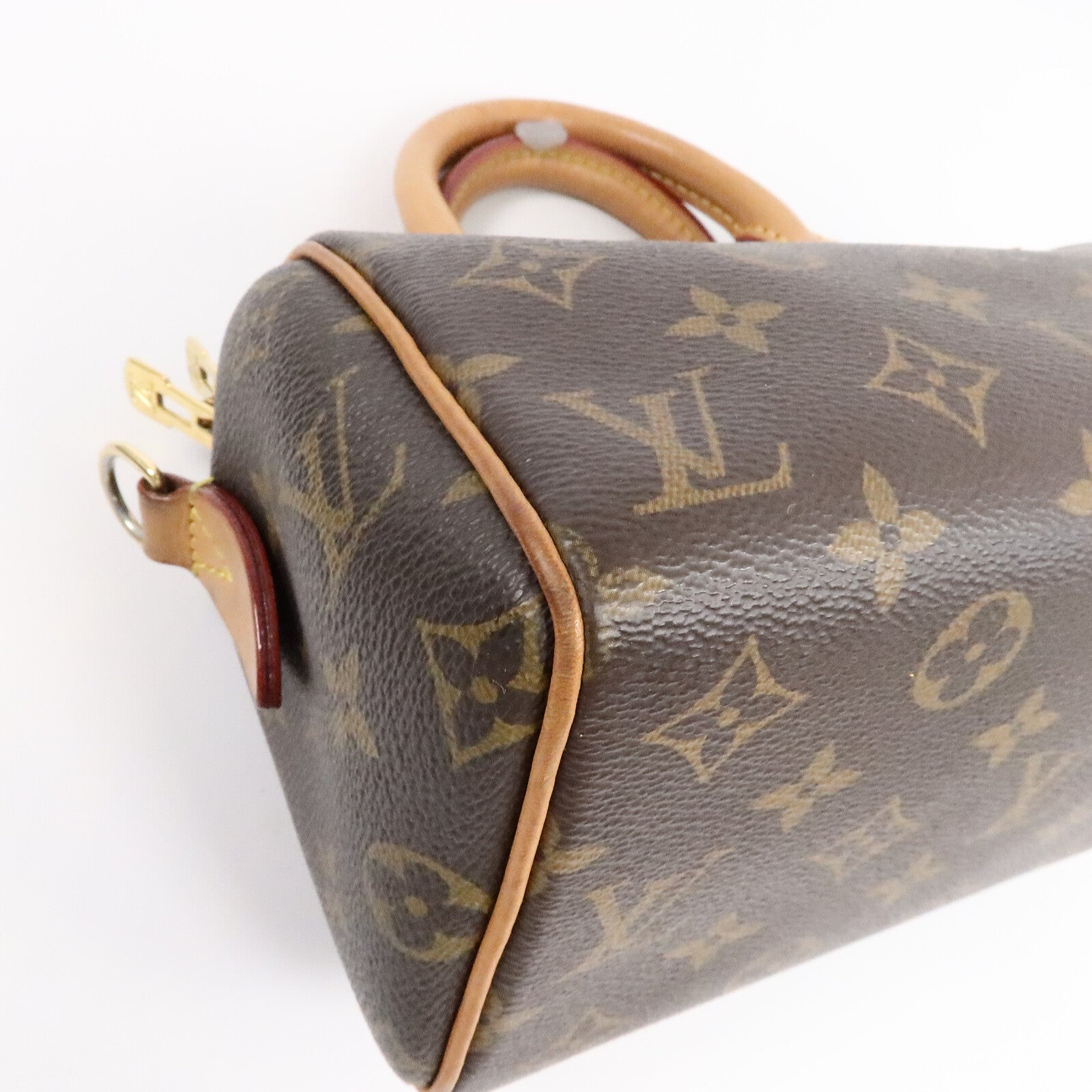 LOUIS VUITTON Monogram Speedy Bandouliere 20金扣手挽肩背兩用袋