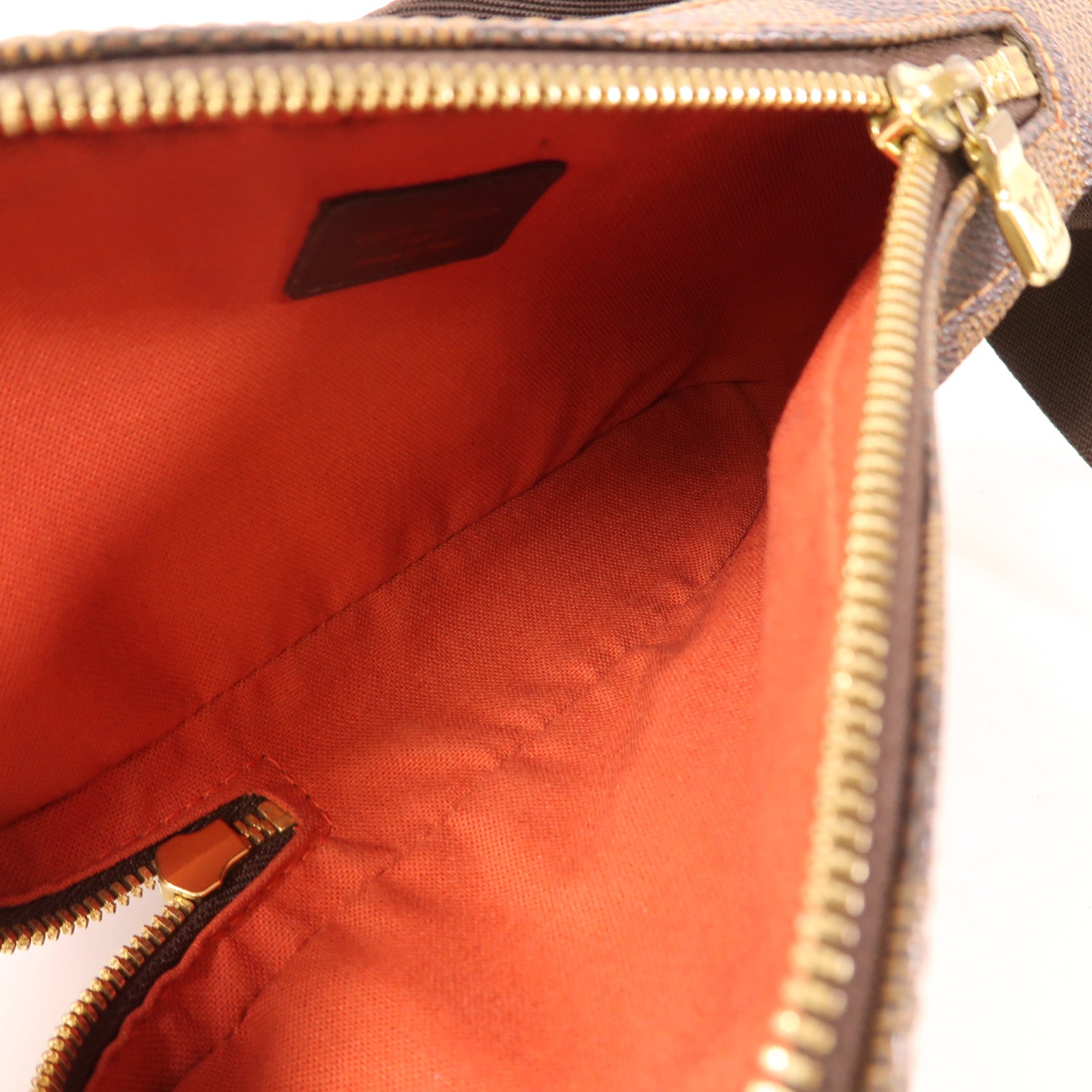 LOUIS VUITTON Damier Geronimos金扣腰包