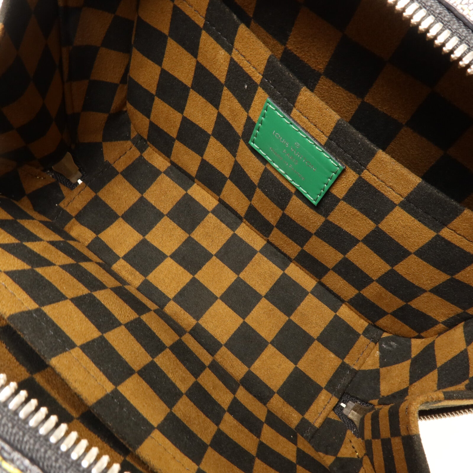 LOUIS VUITTON Damier Valisette BB手挽肩背兩用袋