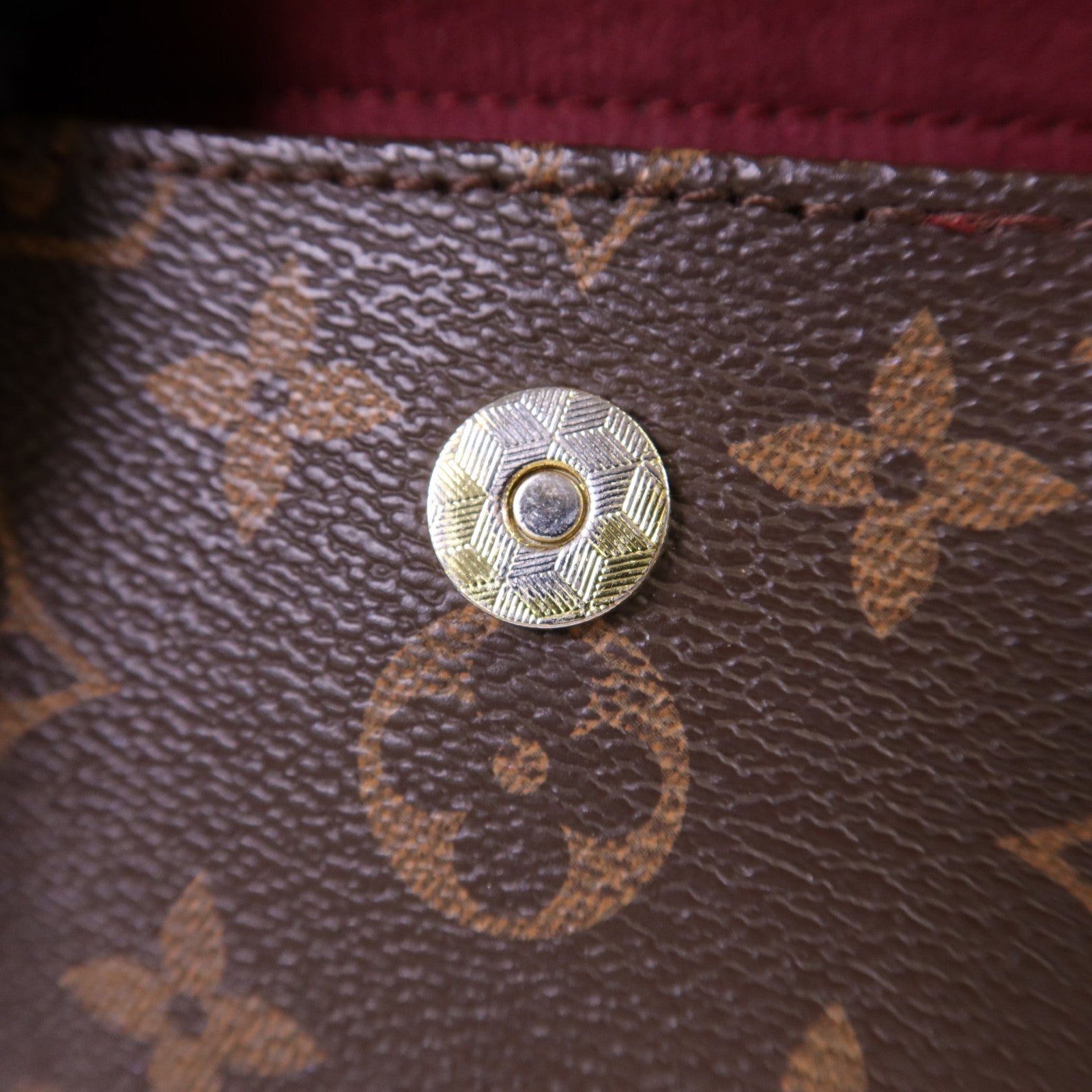 LOUIS VUITTON Monogram Vivacite PM金扣肩背袋