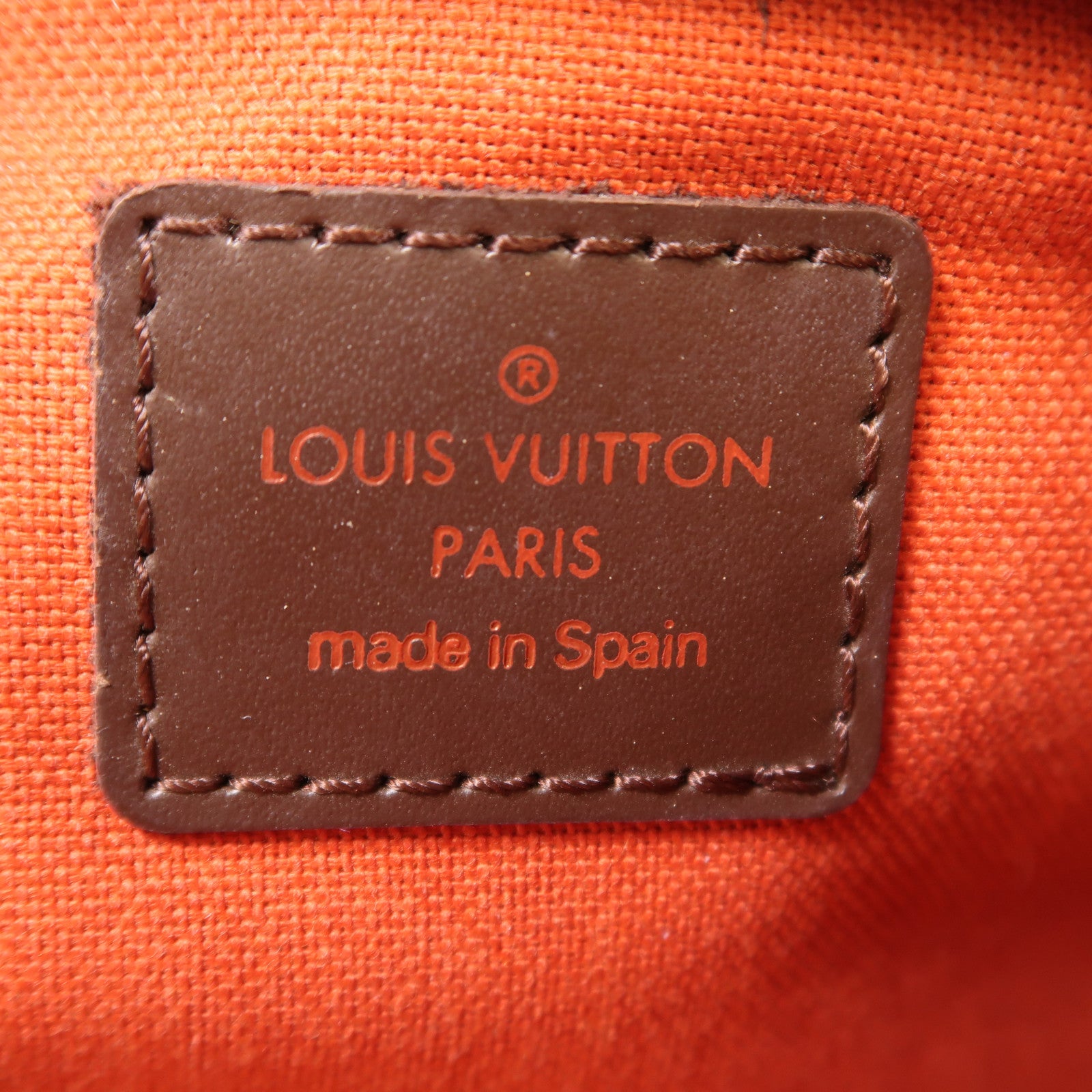 LOUIS VUITTON Damier Geronimos金扣腰包