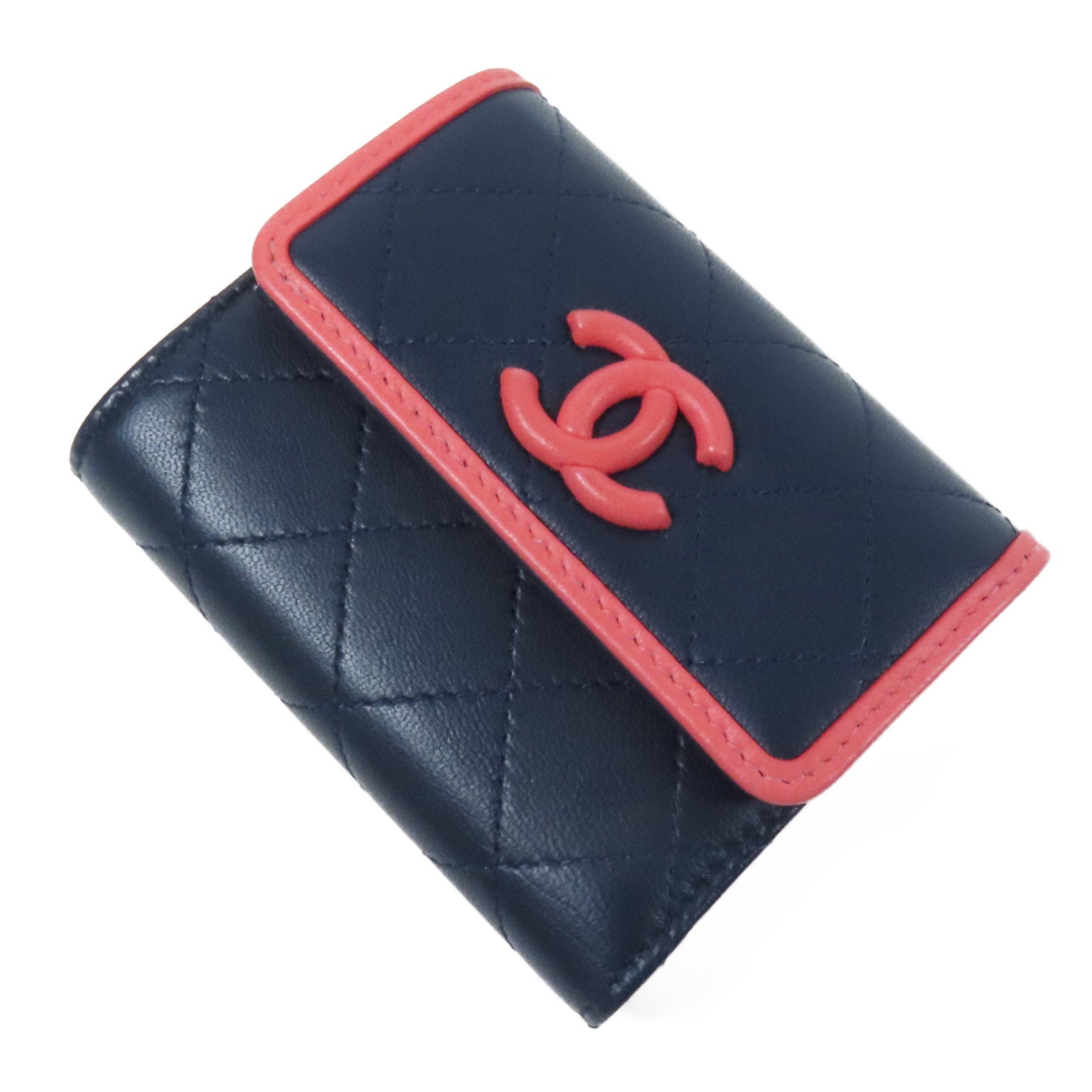 CHANEL 羊皮皮革Wallet錢包