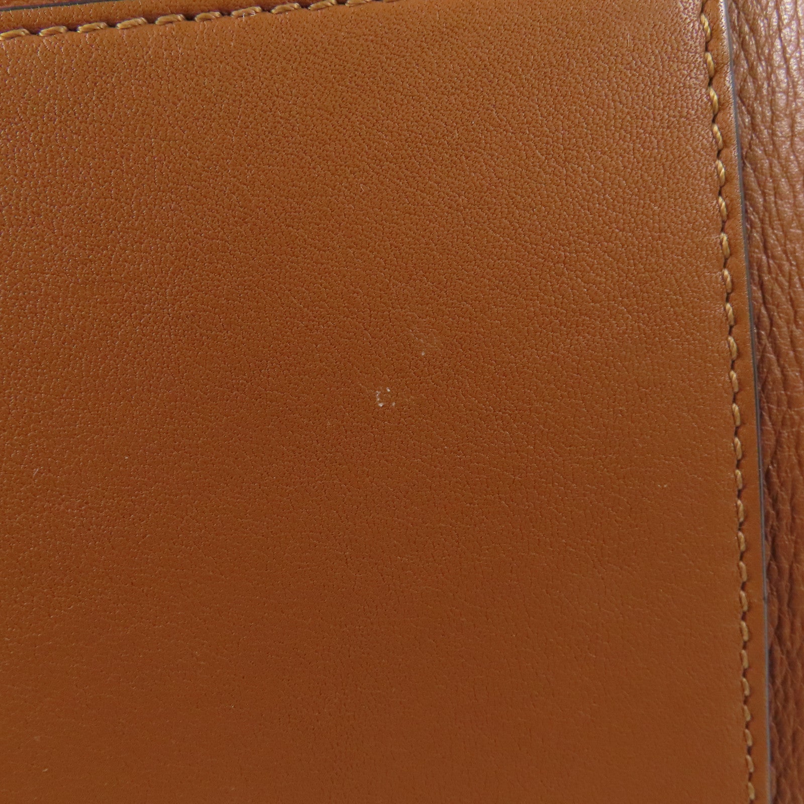 LOEWE 牛皮皮革Hammock銀扣手挽肩背兩用袋啡色