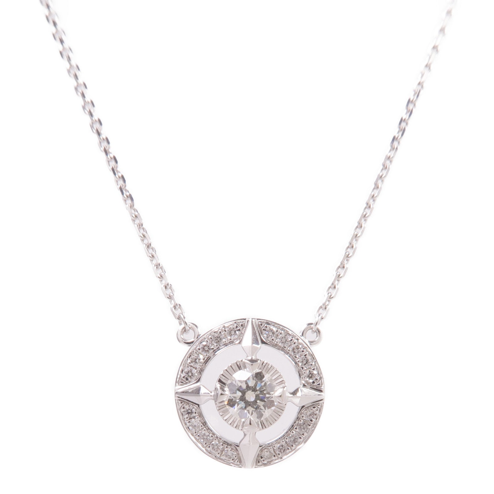 JEWELRY 【激減優惠】18K白金Diamond Necklace鑽石項鍊