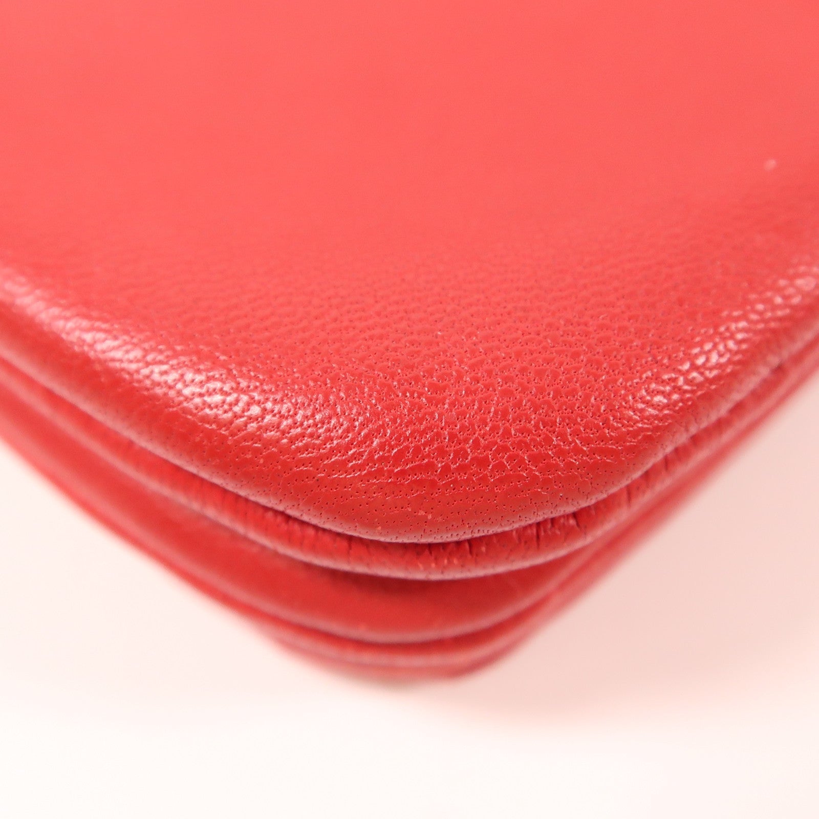 CELINE 【激減優惠】羊皮皮革Trio金扣肩背袋