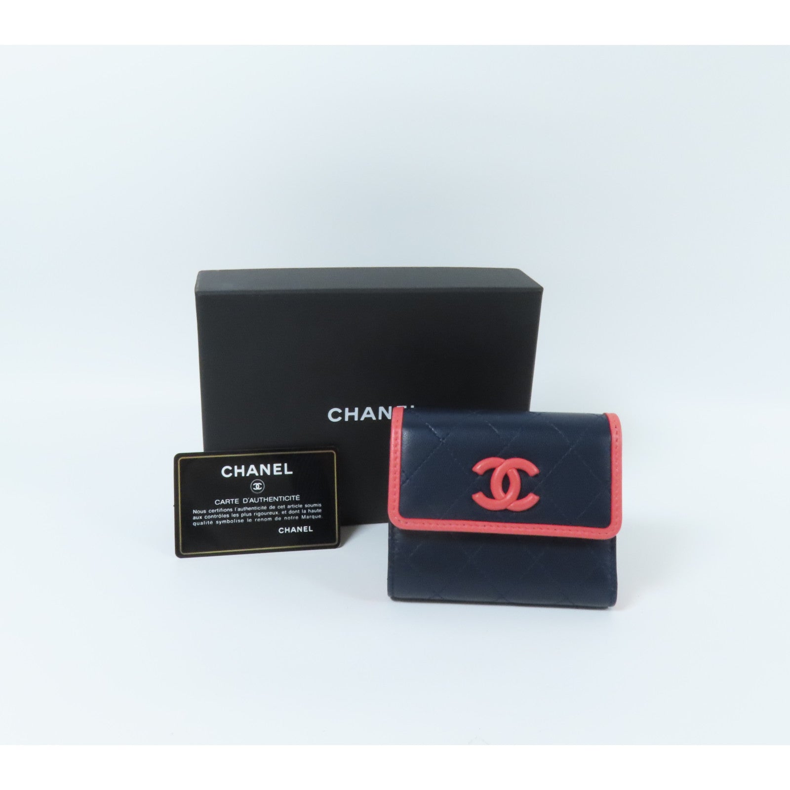 CHANEL 羊皮皮革Wallet錢包