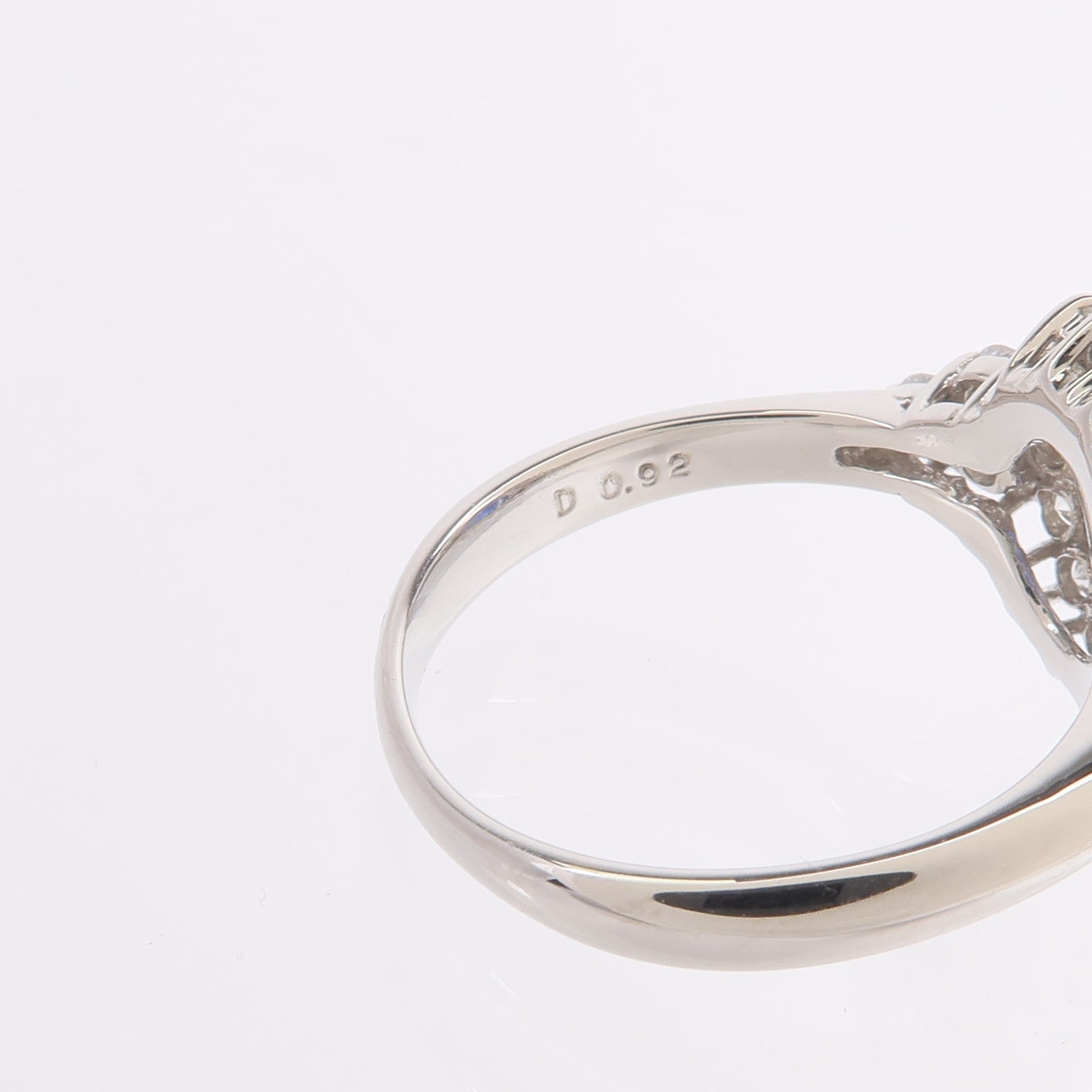 JEWELRY PT900鉑金Sapphire Diamond Ring藍寶石鑽石戒指