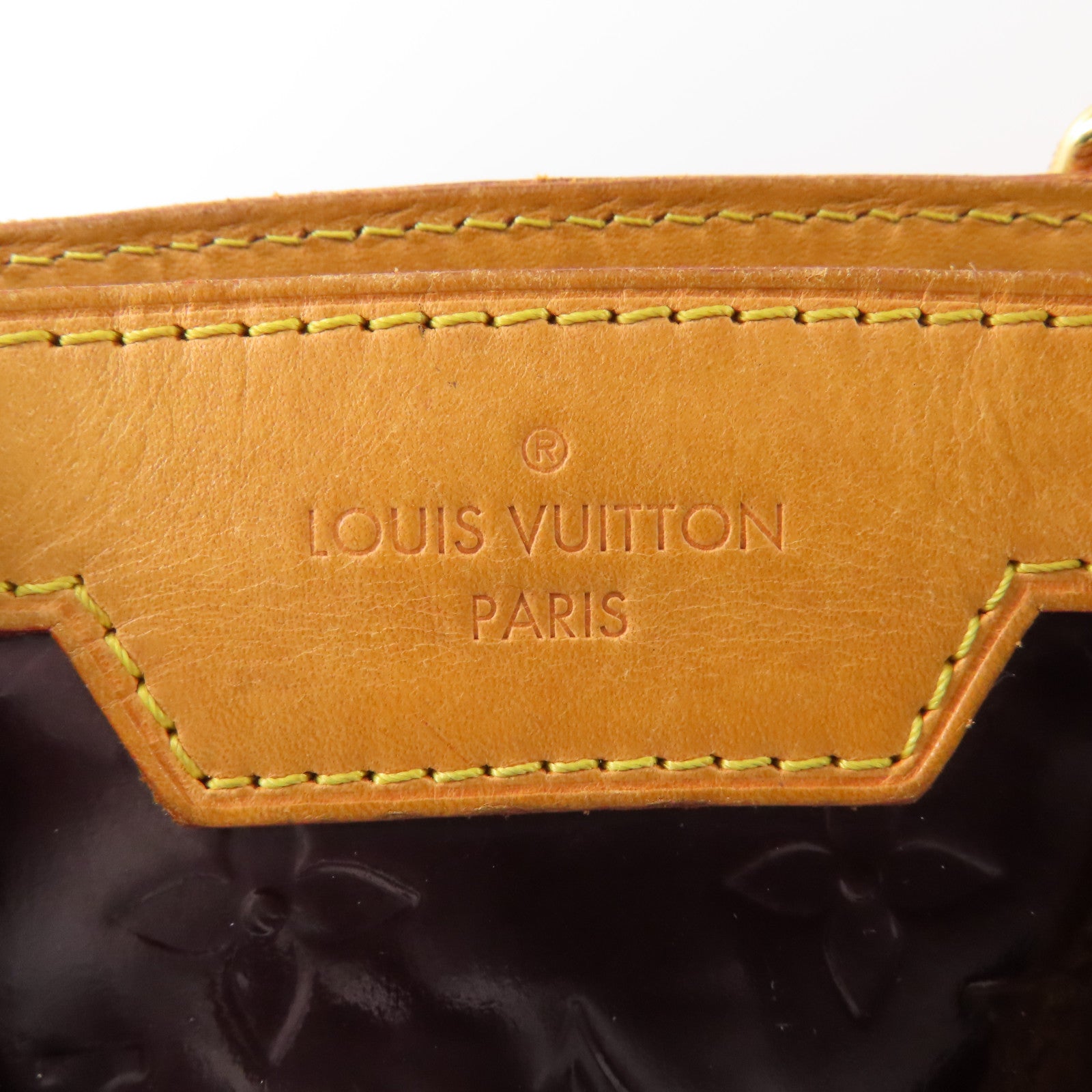 LOUIS VUITTON Vernis Blair MM金扣手挽肩背兩用袋