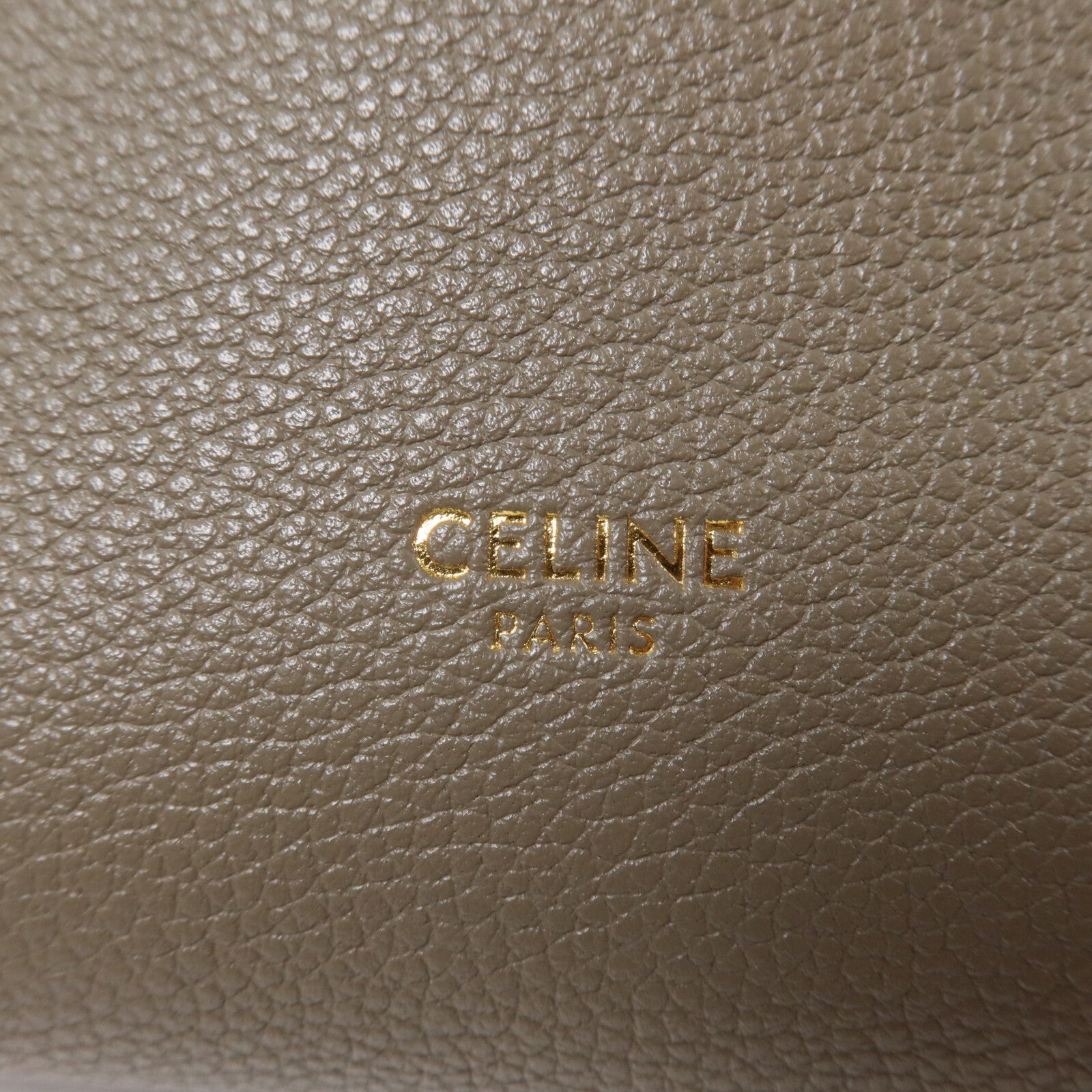 CELINE 牛皮皮革Sangle Bucket Small肩背袋