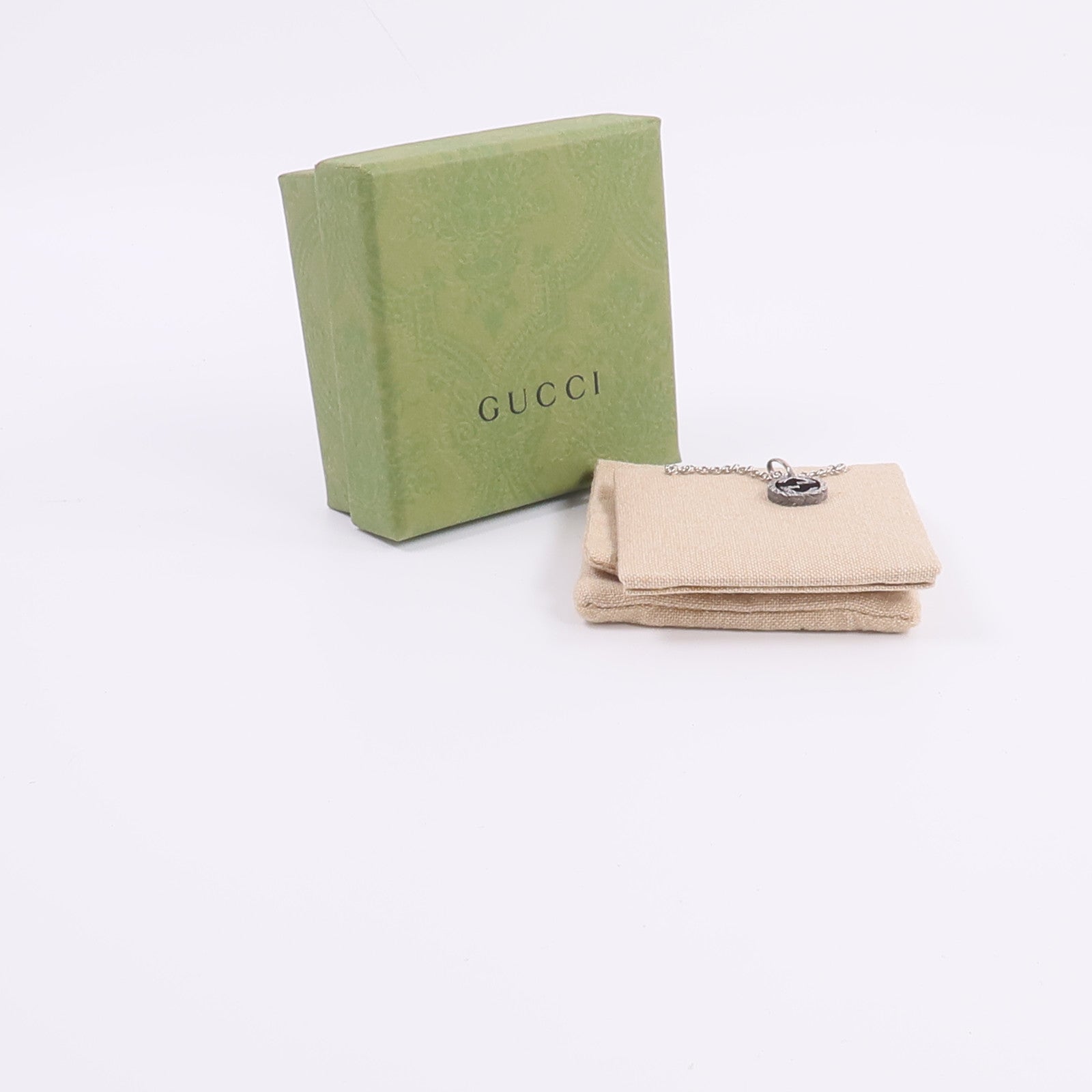 GUCCI 925純銀GG Necklace項鍊