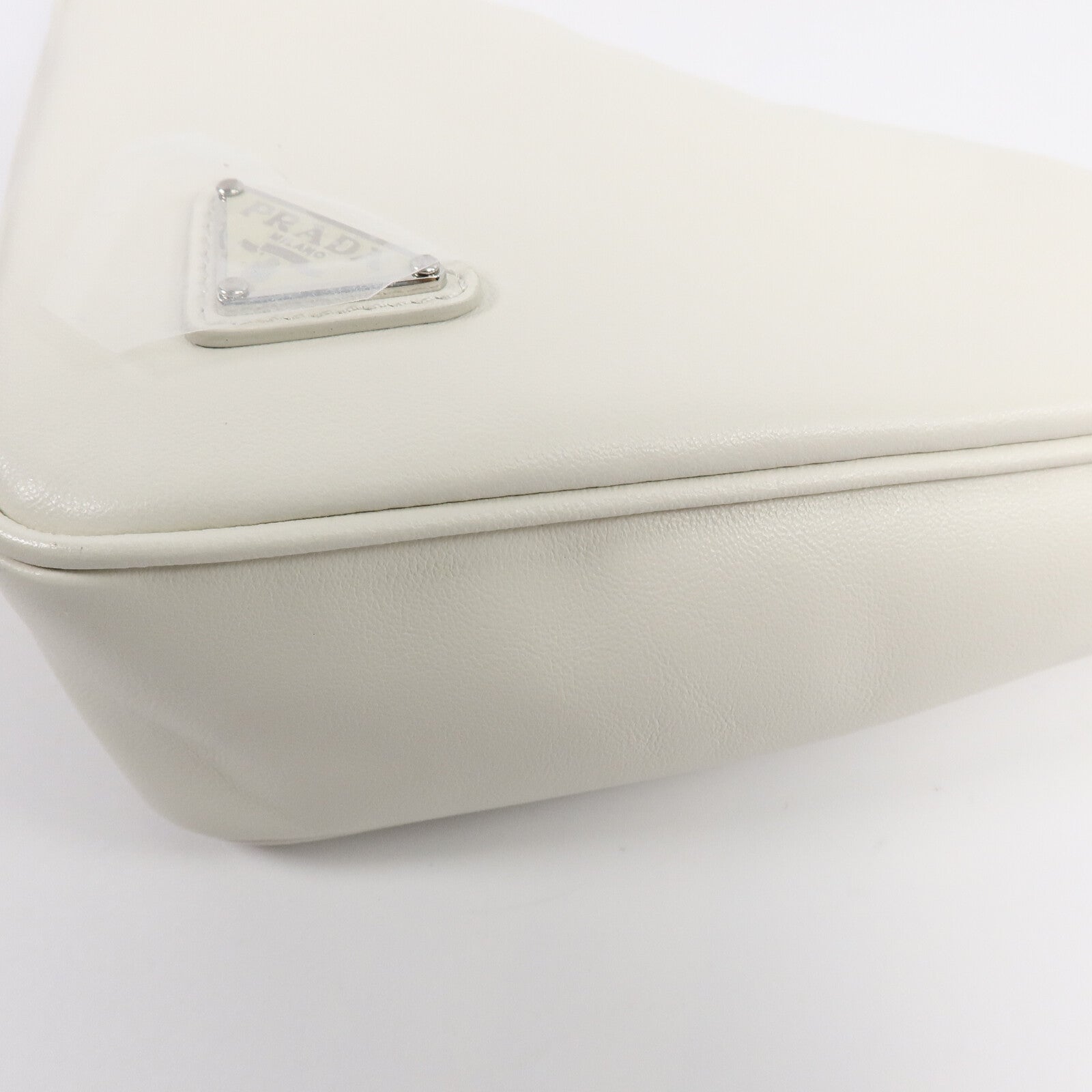 PRADA 牛皮皮革Triangle肩背袋
