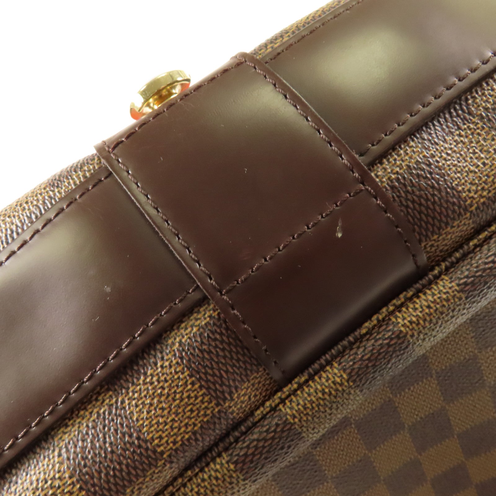 LOUIS VUITTON Damier Bastille金扣肩背袋