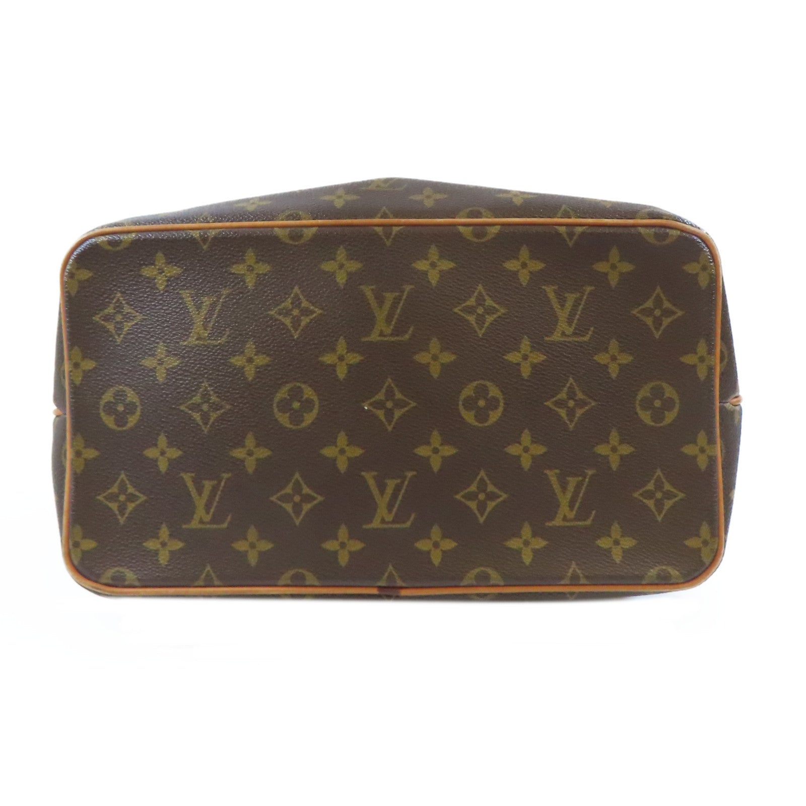 LOUIS VUITTON Monogram Palermo PM金扣手挽肩背兩用袋啡色