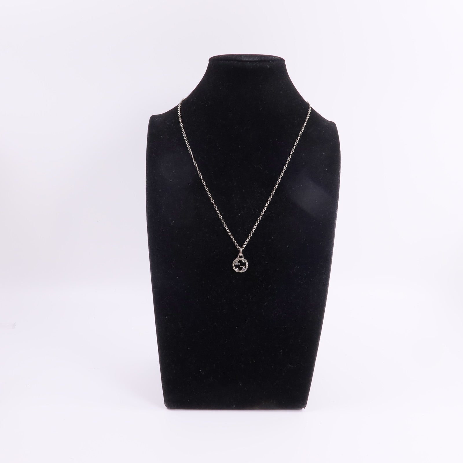 GUCCI 925純銀GG Necklace項鍊