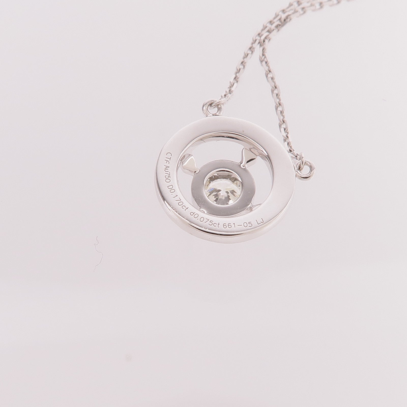 JEWELRY 【激減優惠】18K白金Diamond Necklace鑽石項鍊