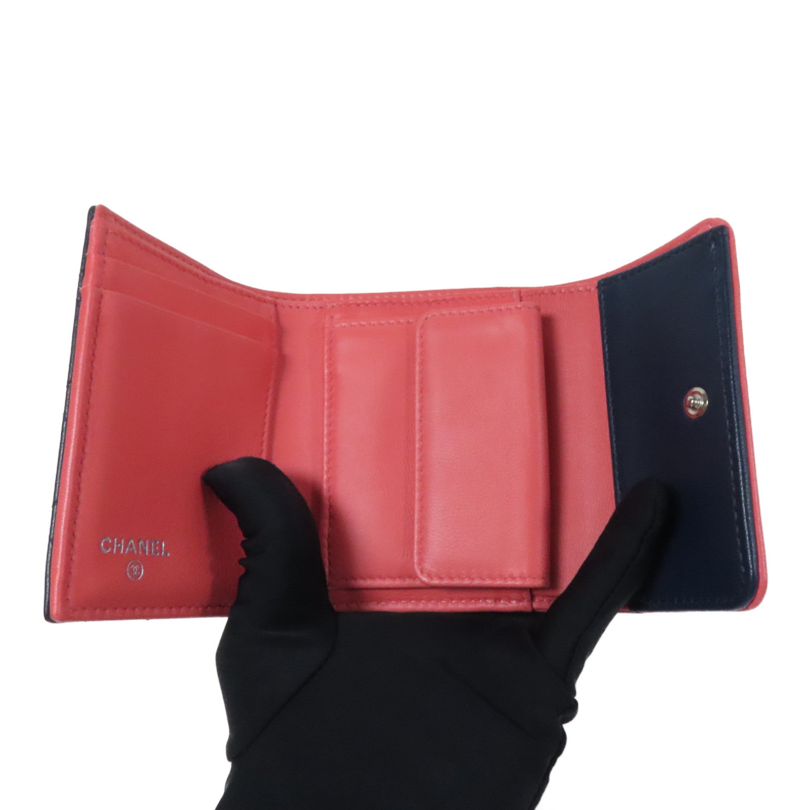 CHANEL 羊皮皮革Wallet錢包