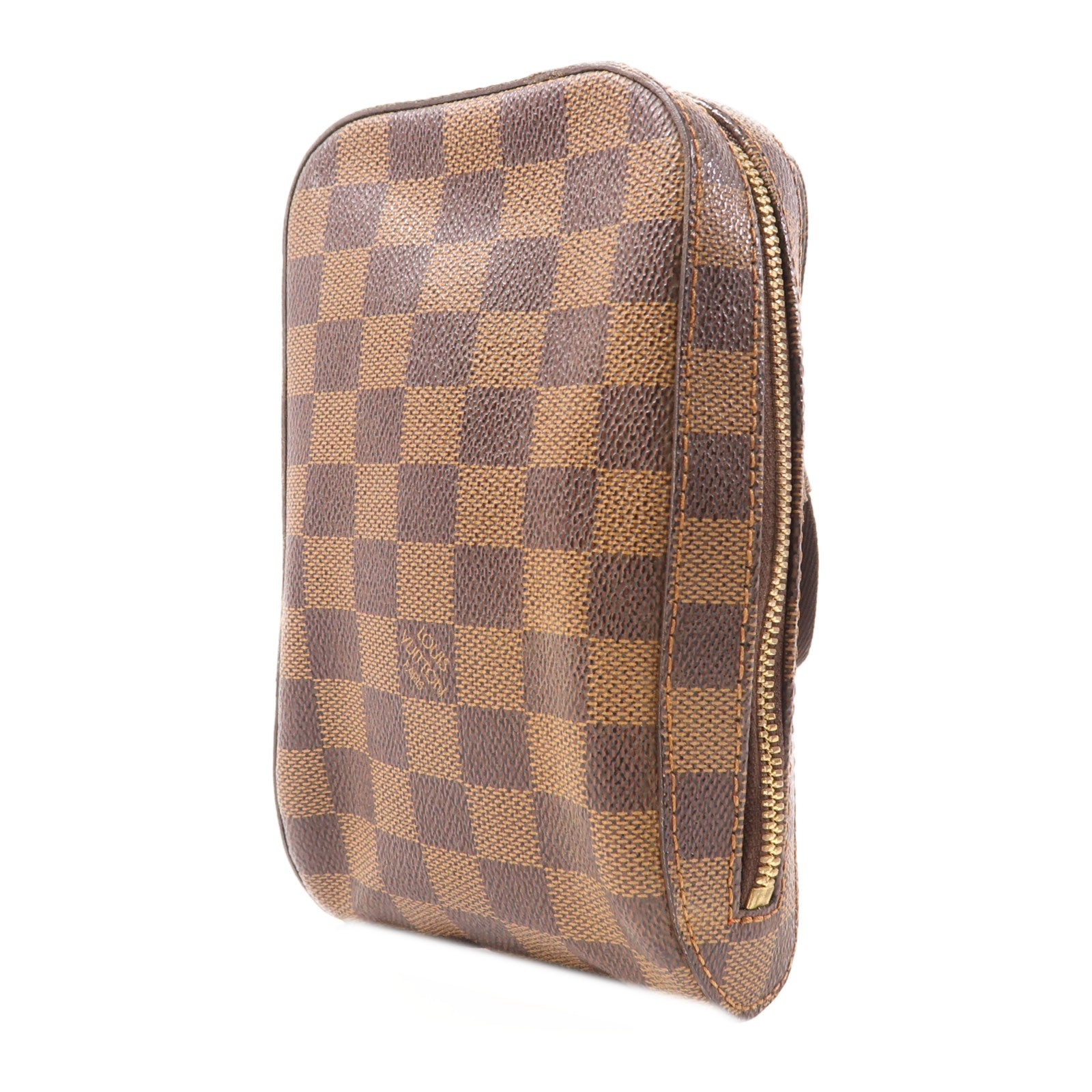 LOUIS VUITTON Damier Geronimos金扣腰包