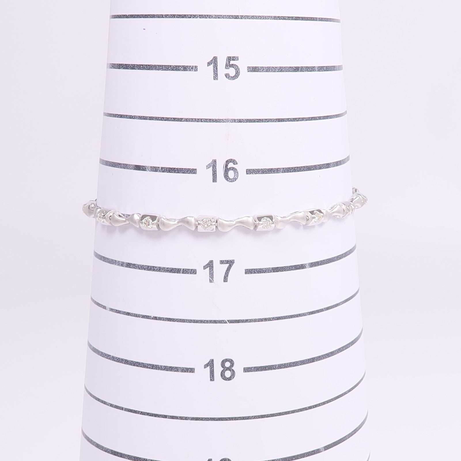JEWELRY 18K白金Diamond Bracelet鑽石手鏈