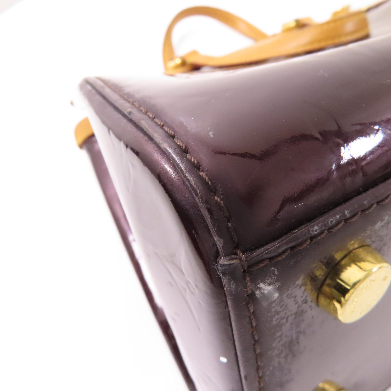 LOUIS VUITTON Vernis Blair MM金扣手挽肩背兩用袋