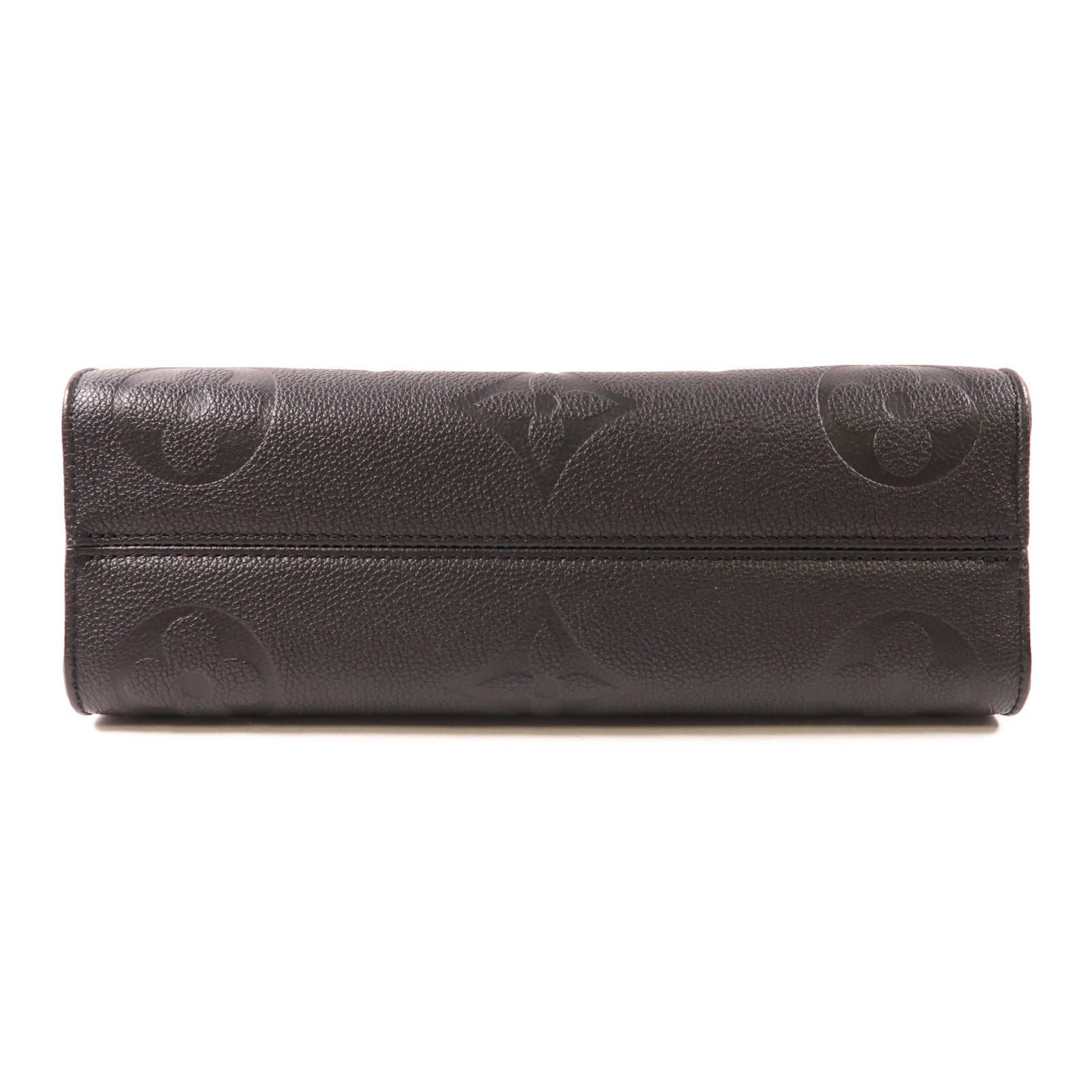 LOUIS VUITTON Monogram Empreinte OnTheGo East West金扣手挽肩背兩用袋黑色