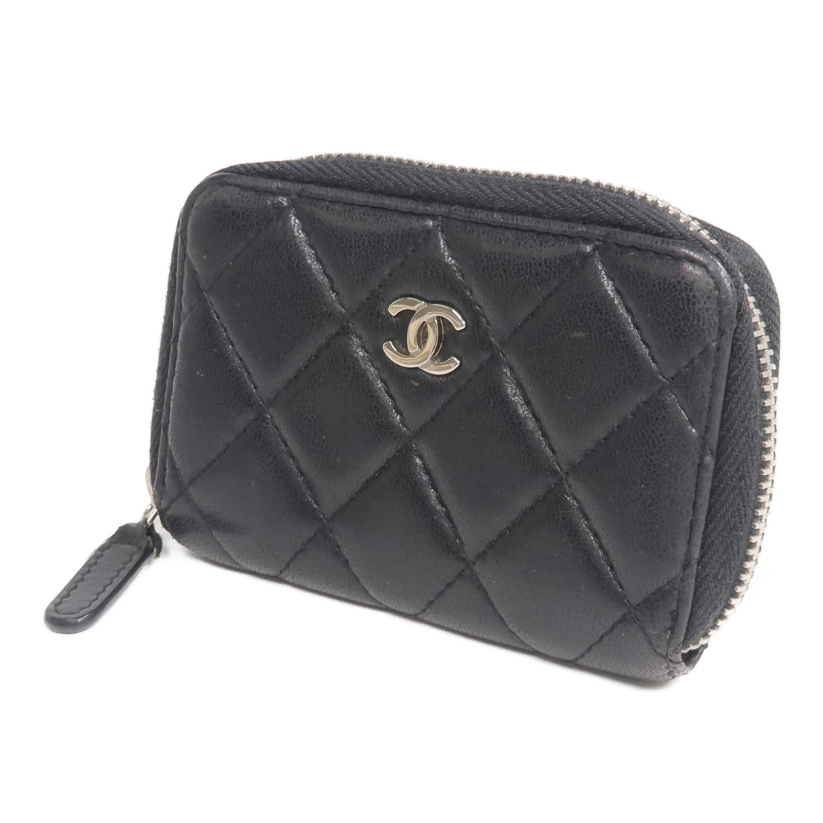 CHANEL 羊皮皮革Coin Purse零錢包