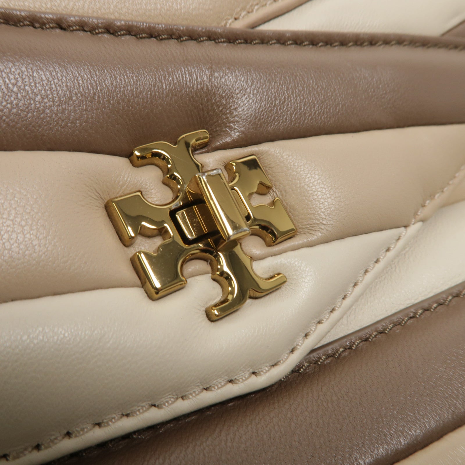 Tory Burch 羊皮皮革Kira Chevron Colorblock手挽肩背兩用袋