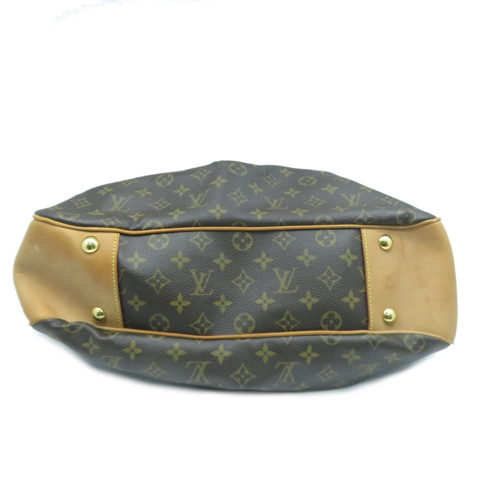LOUIS VUITTON 【激減優惠】Monogram Boetie MM金扣手挽袋啡色