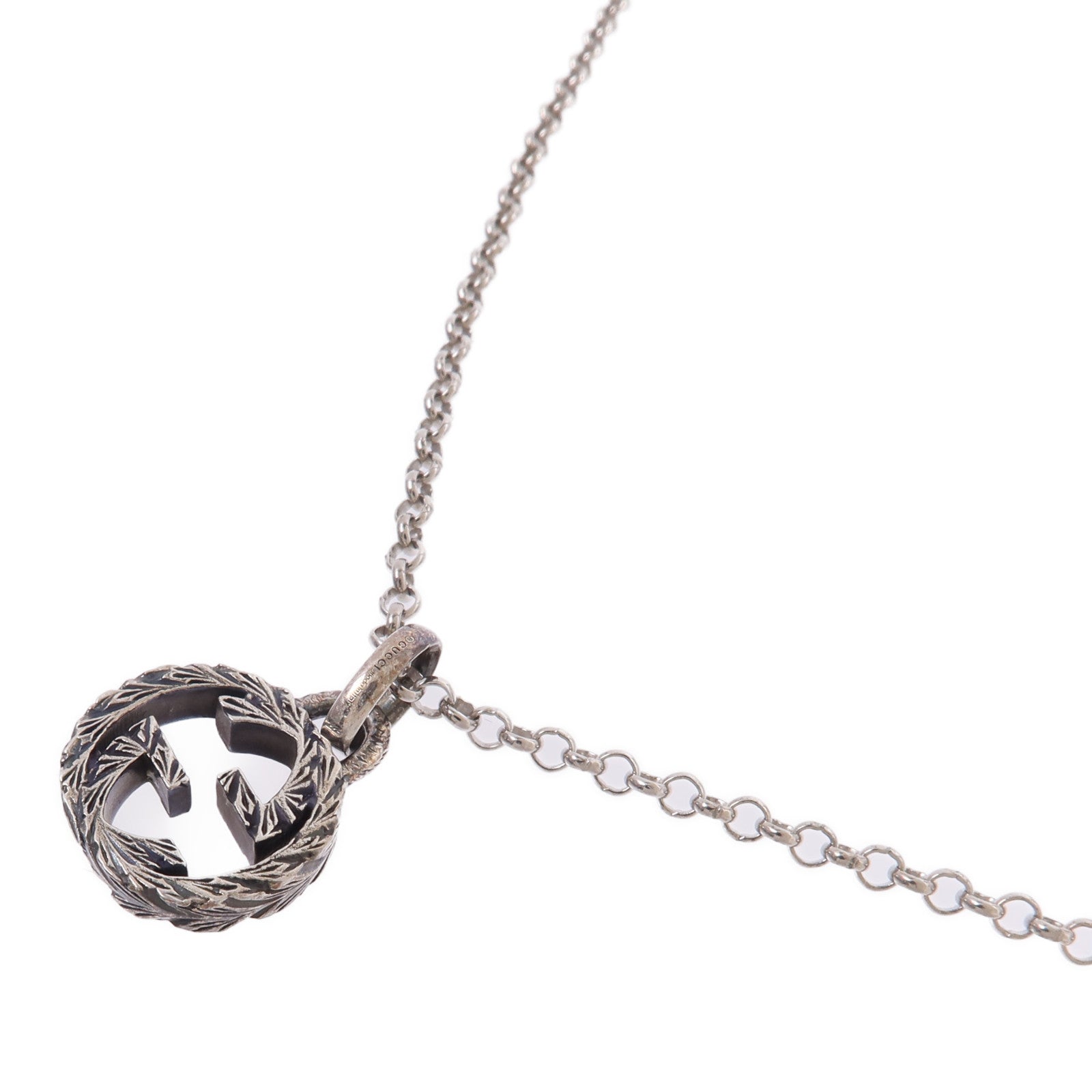 GUCCI 925純銀GG Necklace項鍊