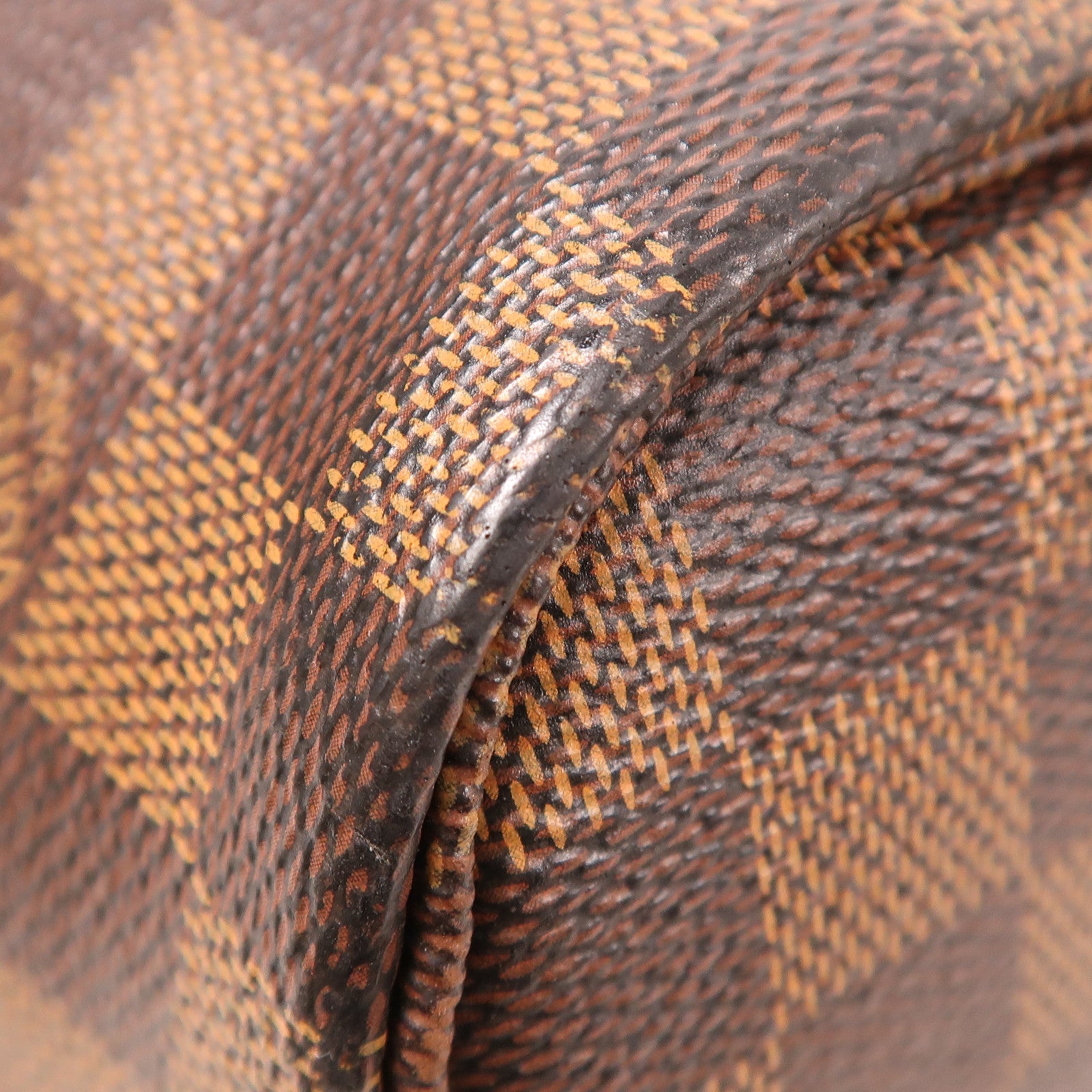 LOUIS VUITTON Damier Neverfull MM金扣手挽袋/肩背袋