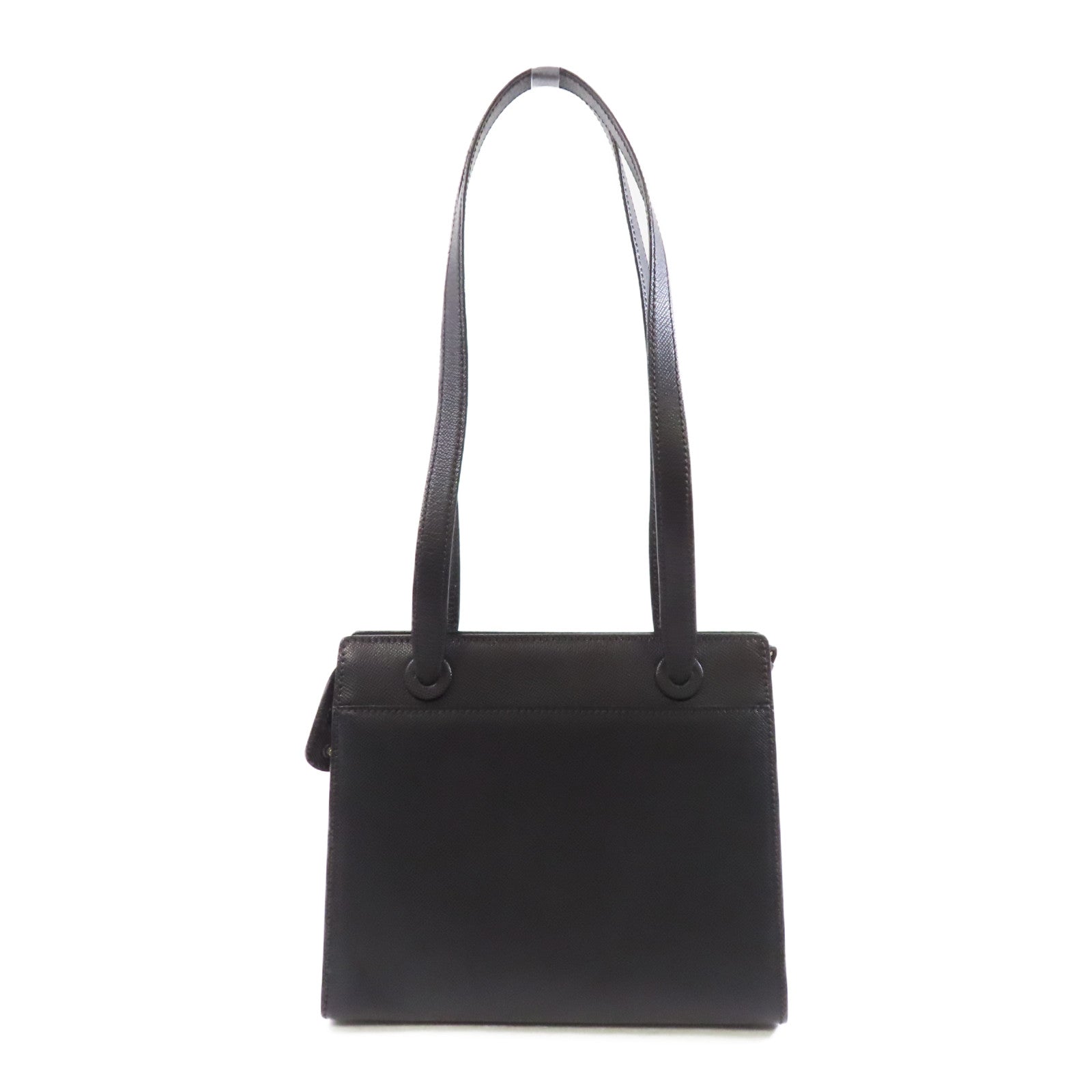 CHANEL 【激減優惠】牛皮皮革Vanity Tote Bag金扣肩背袋黑色