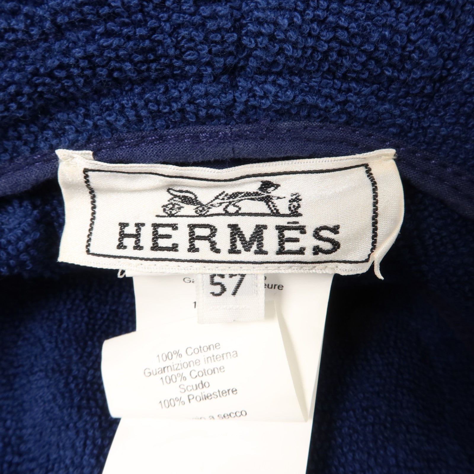 HERMES 棉質Harper Lift Bucket Hat帽子